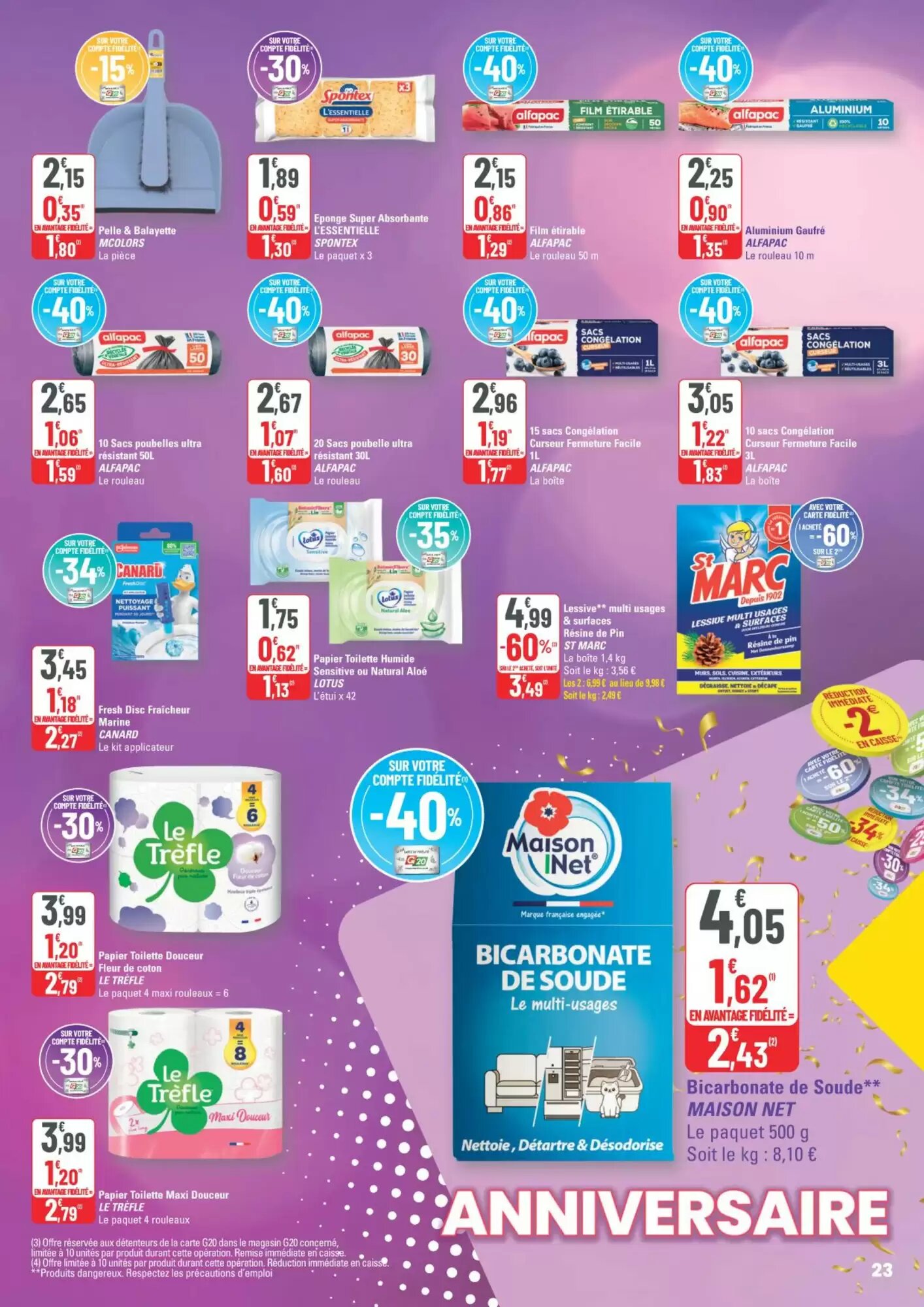 Prospectus promotionnel G20 valable à partir du 03/06/2026 - Page 24.