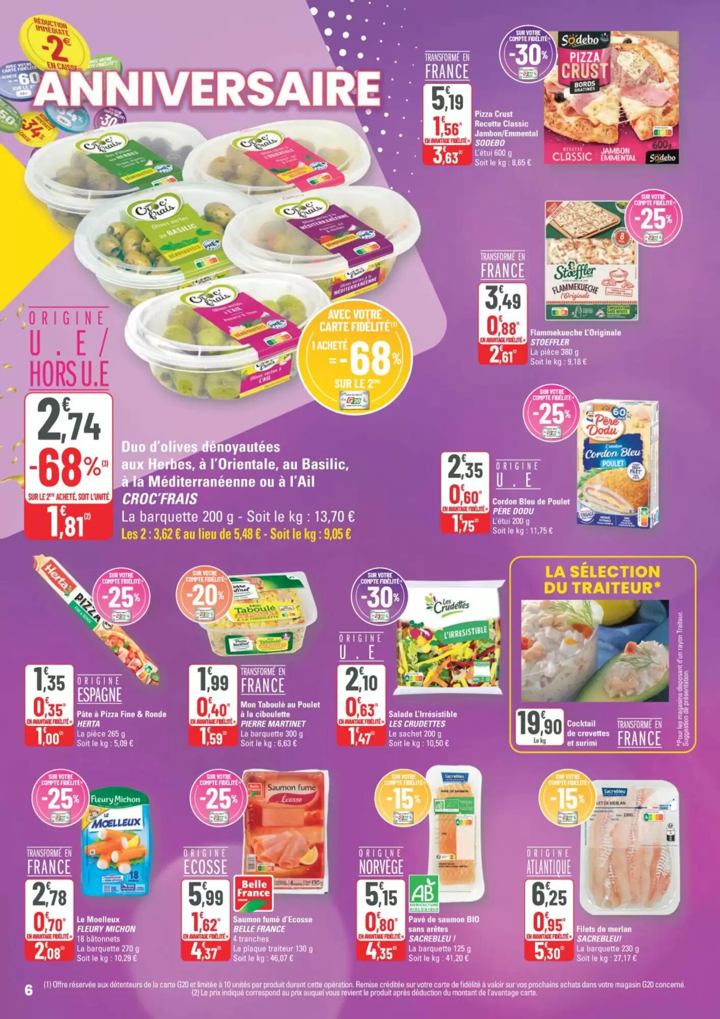Prospectus promotionnel G20 valable à partir du 03/06/2026 - Page 6.