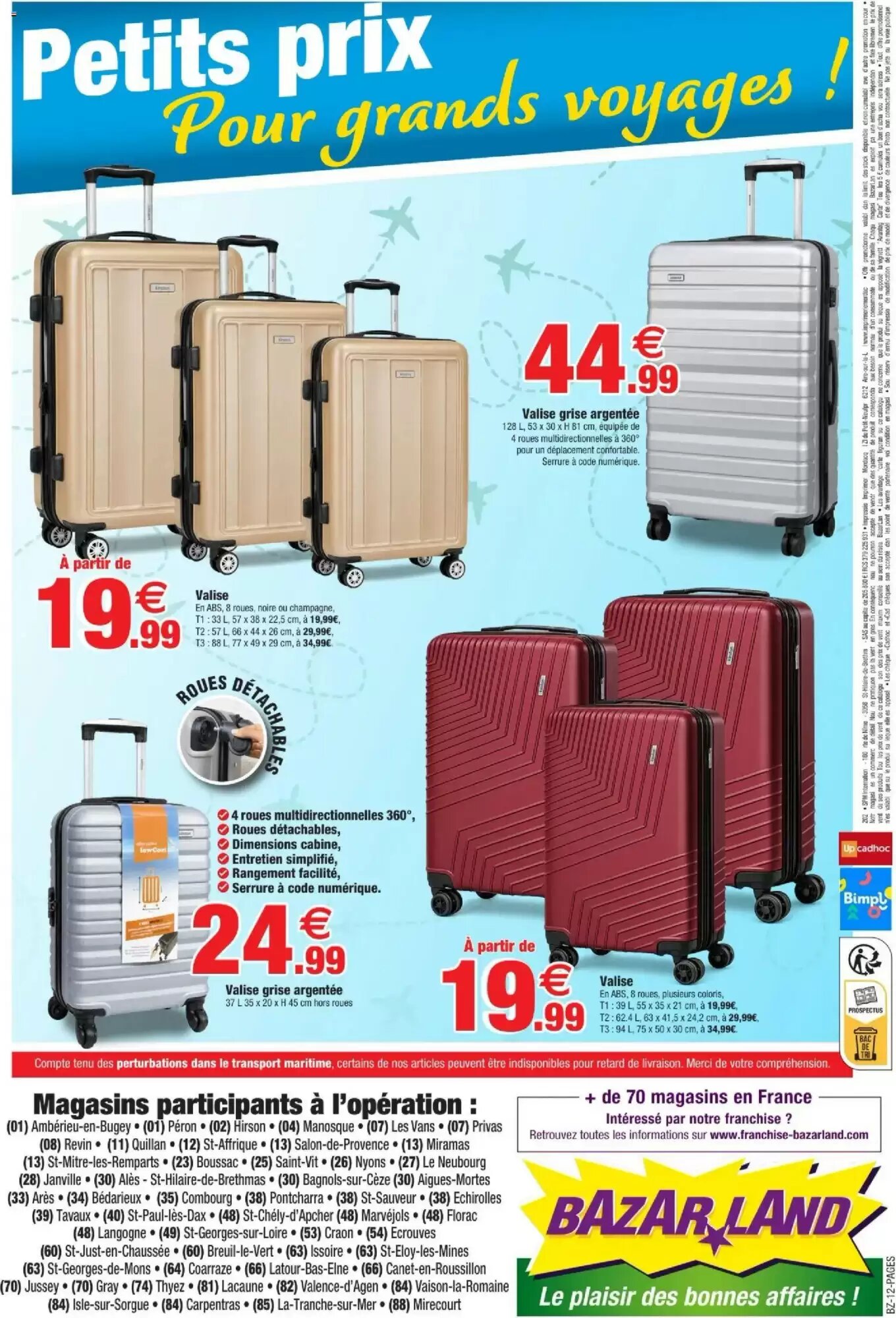 Prospectus promotionnel Bazarland valable à partir du 03/06/2026 - Page 12.