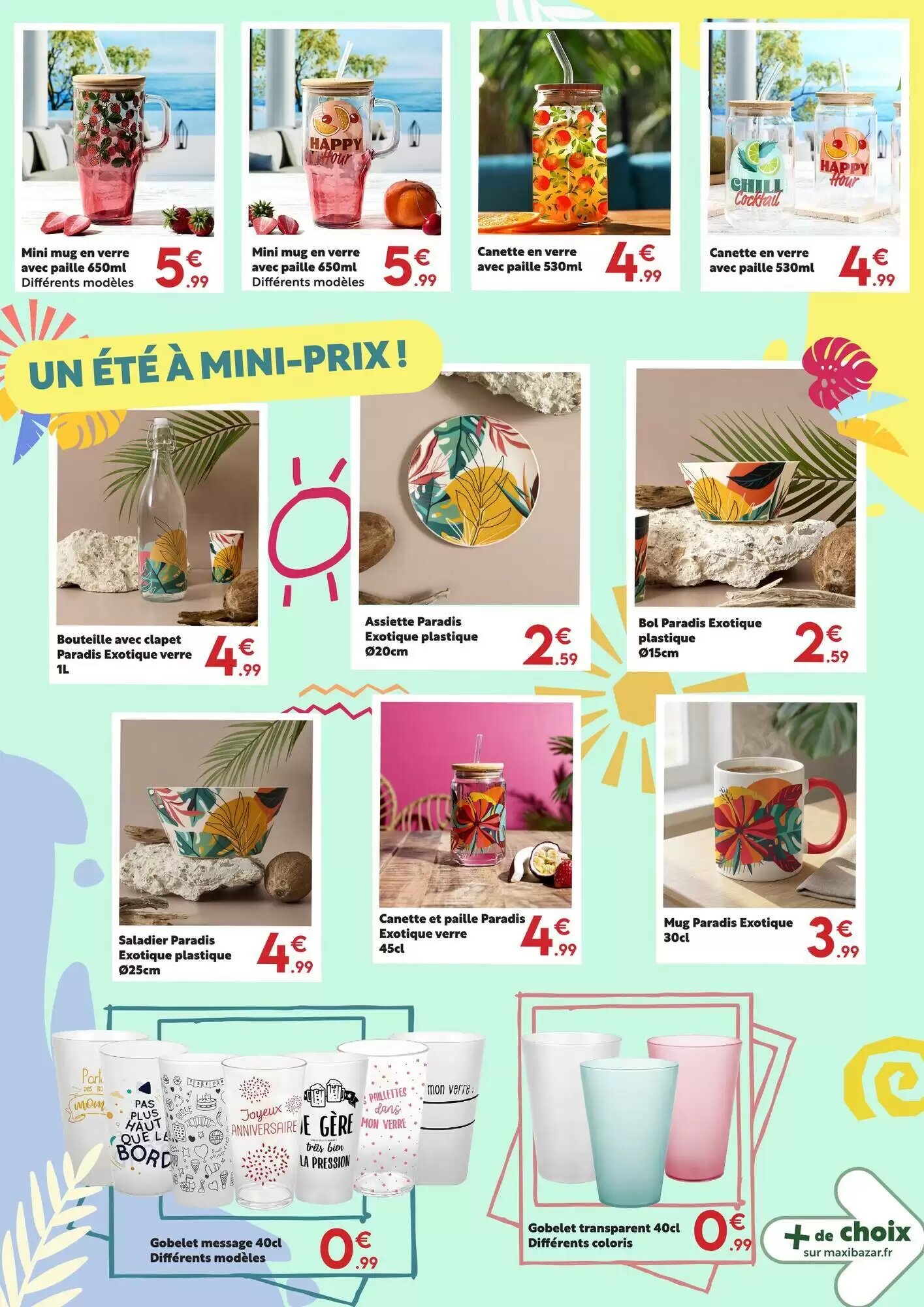 Prospectus promotionnel Maxi Bazar valable à partir du 03/06/2026 - Page 15.