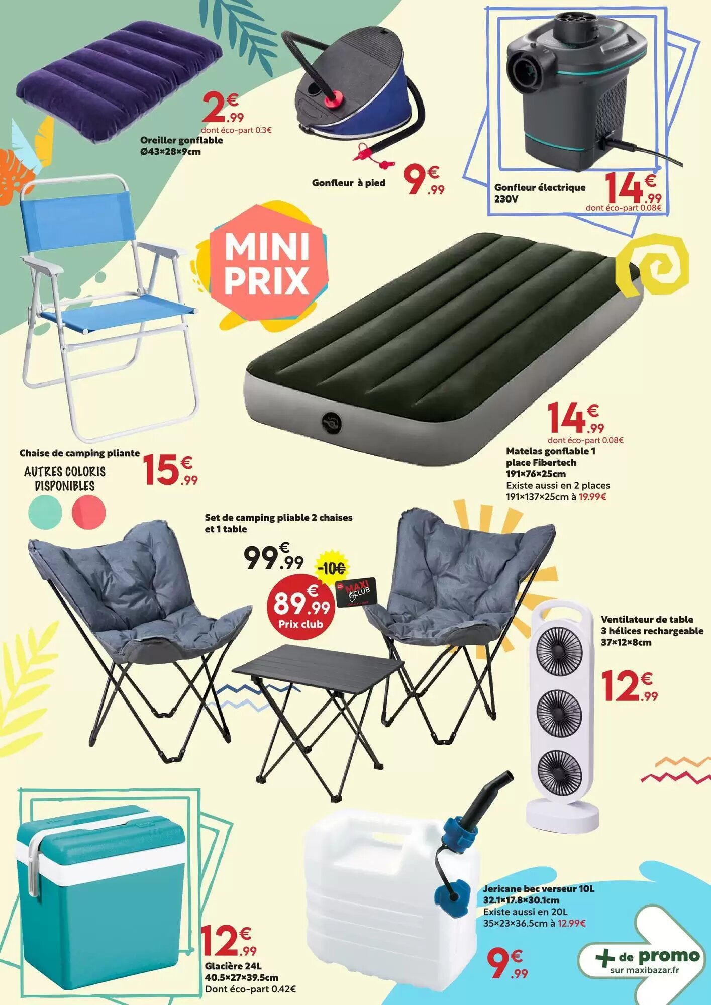 Prospectus promotionnel Maxi Bazar valable à partir du 03/06/2026 - Page 16.