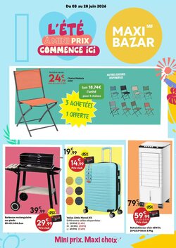 Prospectus promotionnel Maxi Bazar valable à partir du 03/06/2026