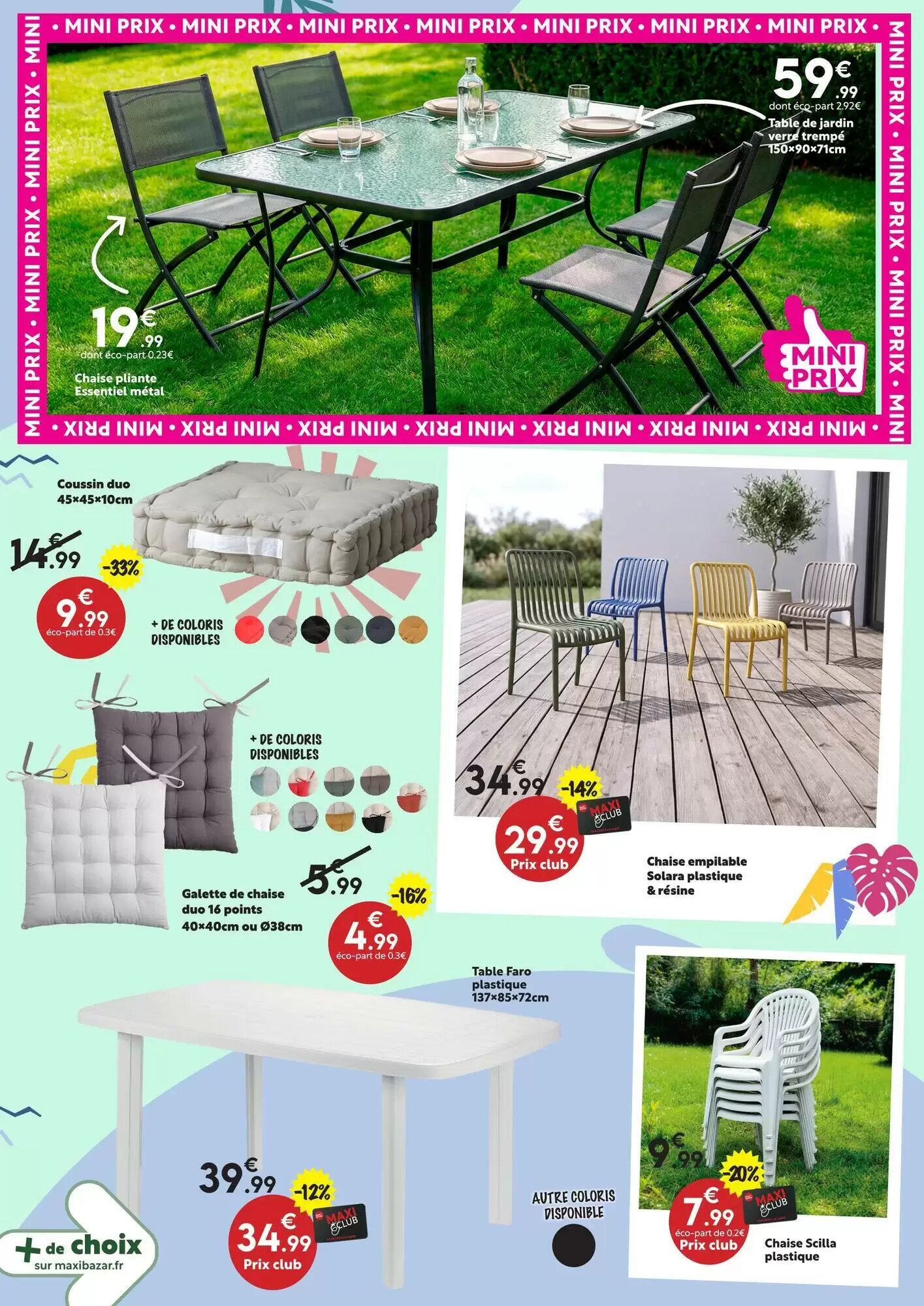 Prospectus promotionnel Maxi Bazar valable à partir du 03/06/2026 - Page 7.