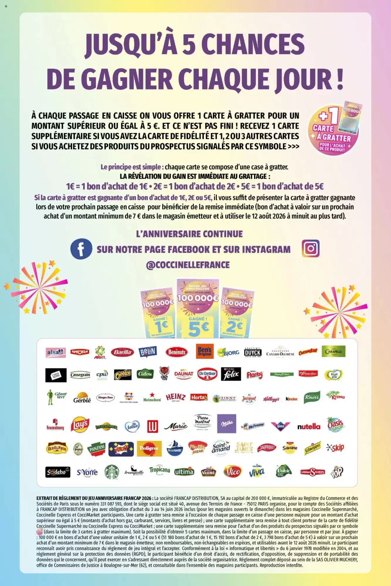 Prospectus promotionnel Coccinelle Supermarché valable à partir du 03/06/2026 - Page 2.