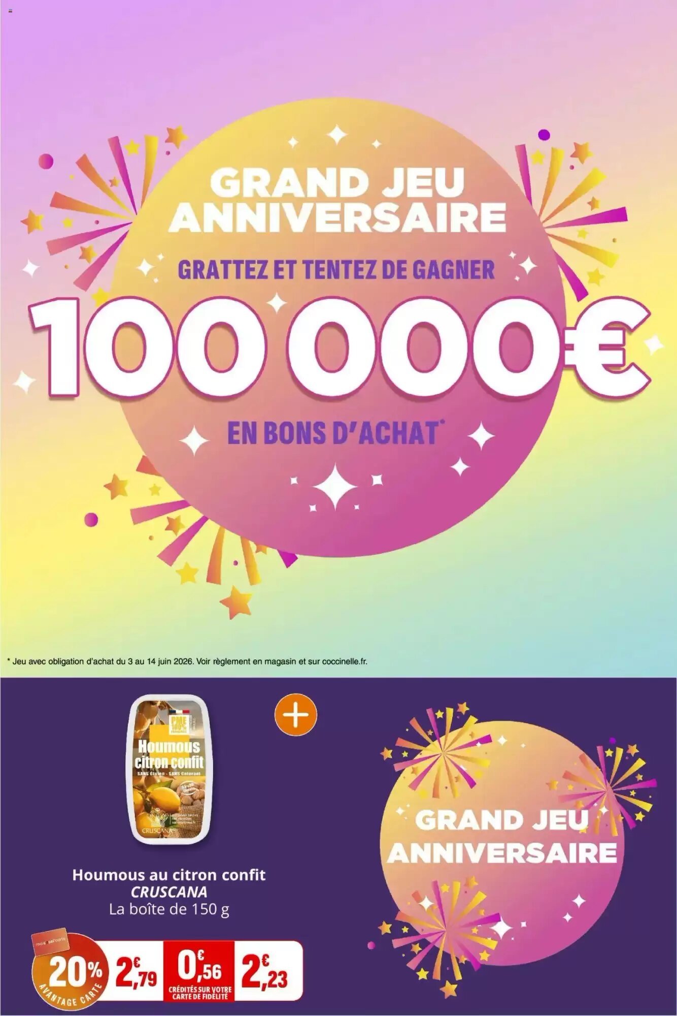 Prospectus promotionnel Coccinelle Supermarché valable à partir du 03/06/2026 - Page 5.