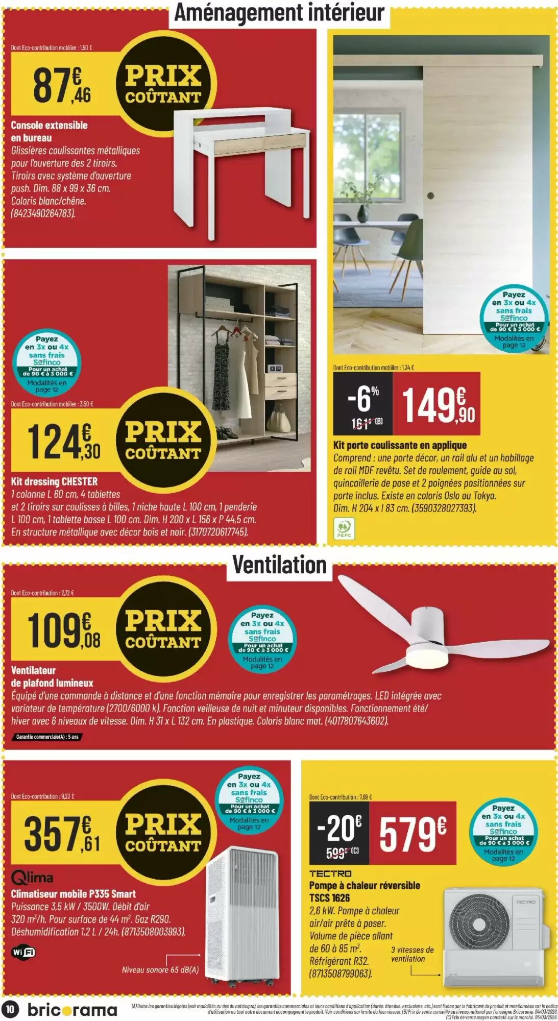 Prospectus promotionnel Bricorama valable à partir du 03/06/2026 - Page 10.