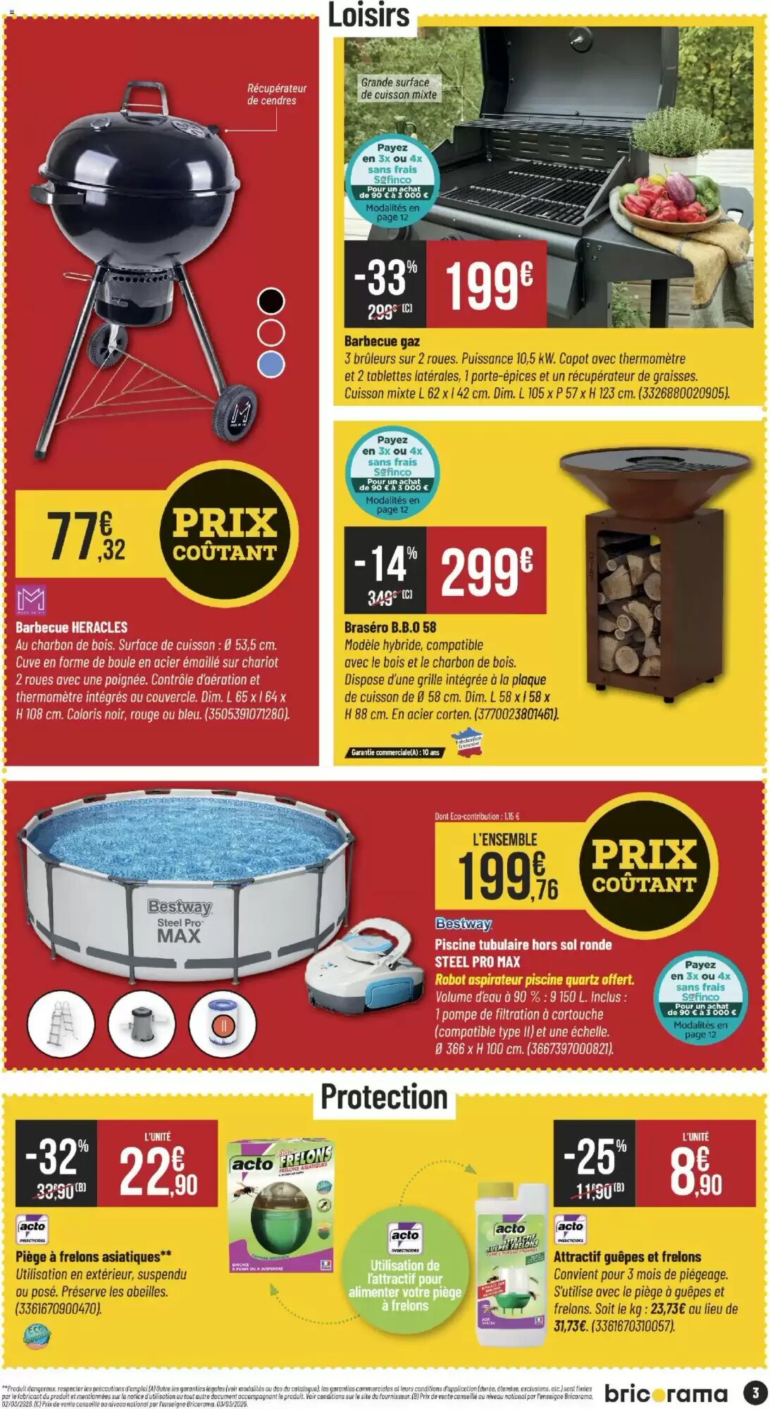 Prospectus promotionnel Bricorama valable à partir du 03/06/2026 - Page 3.