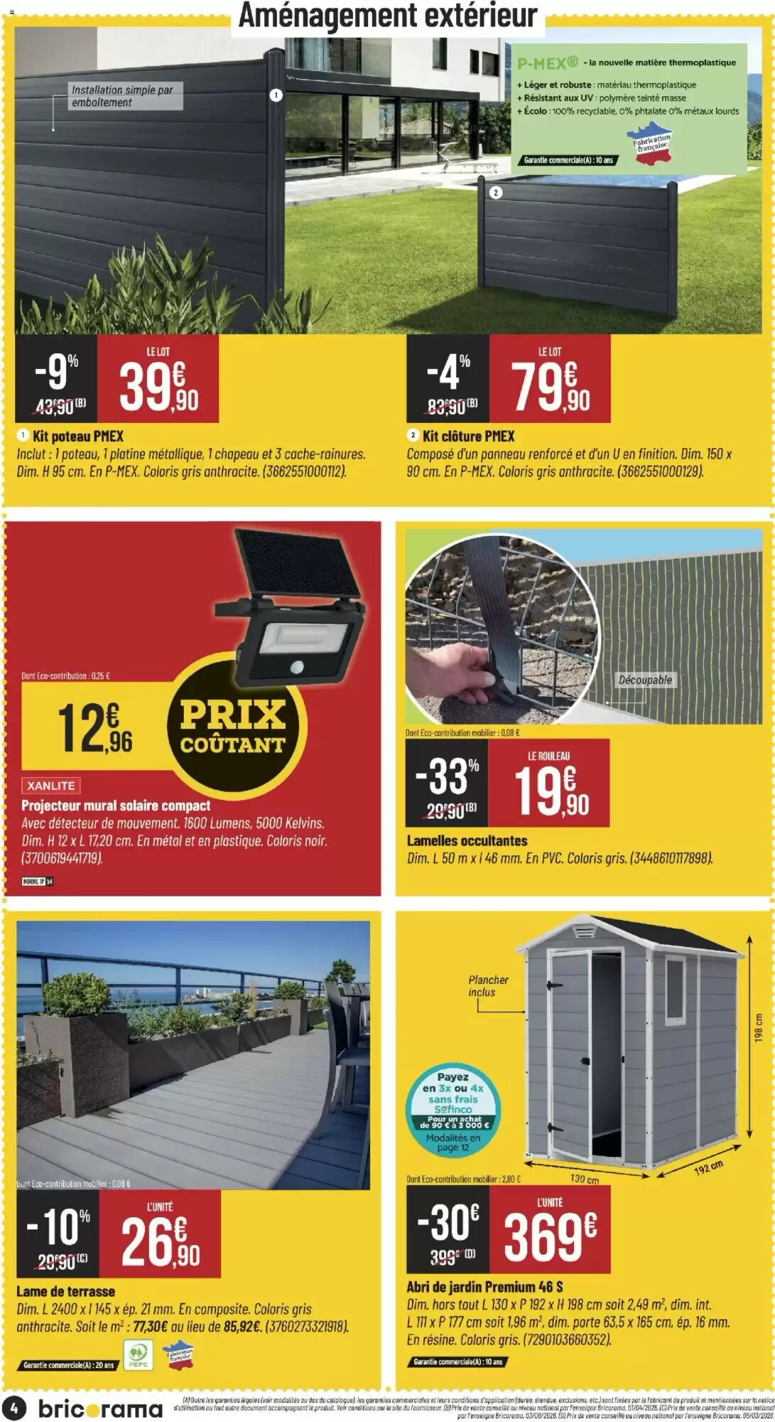 Prospectus promotionnel Bricorama valable à partir du 03/06/2026 - Page 4.