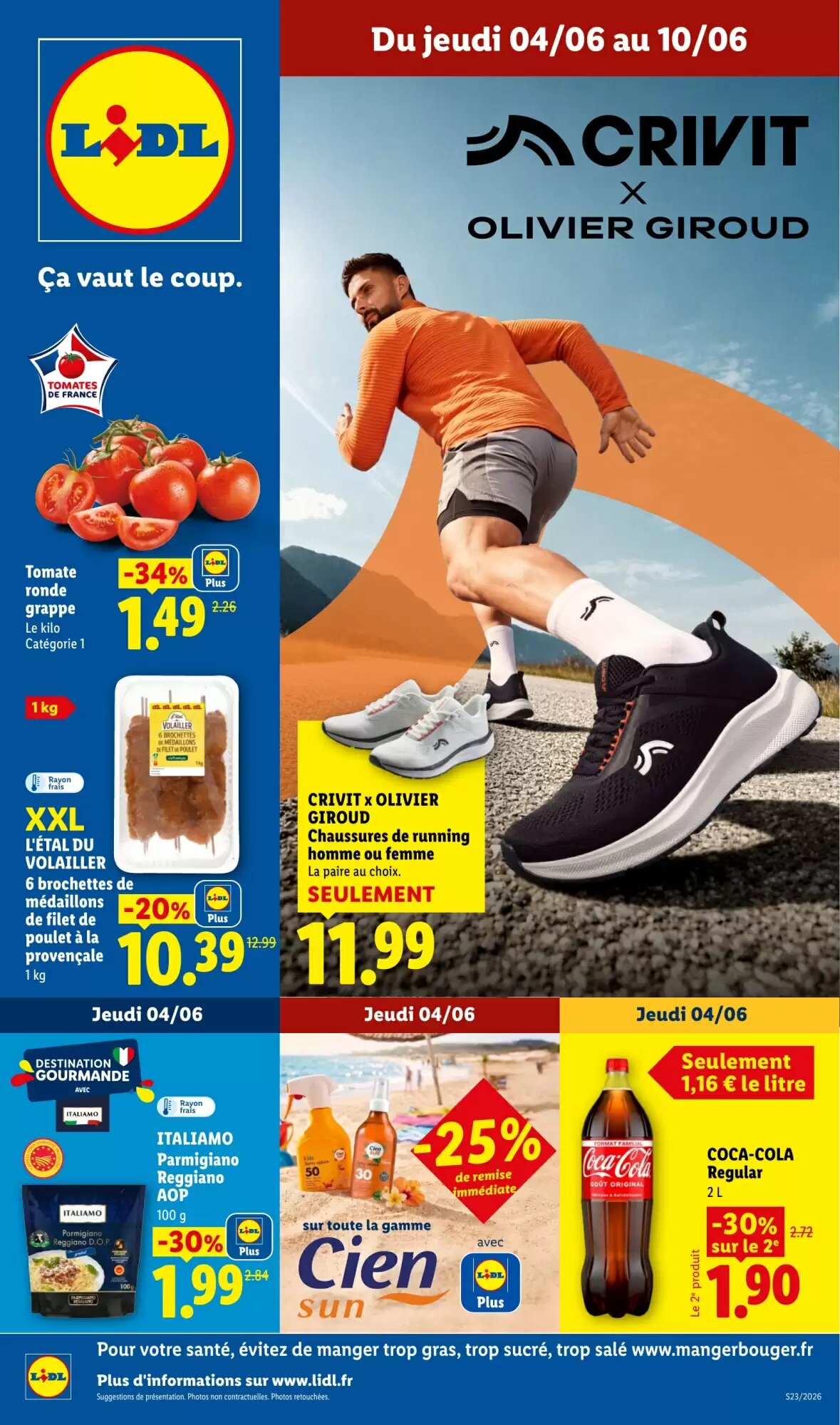 Prospectus promotionnel Lidl valable à partir du 04/06/2026 - Page 1.