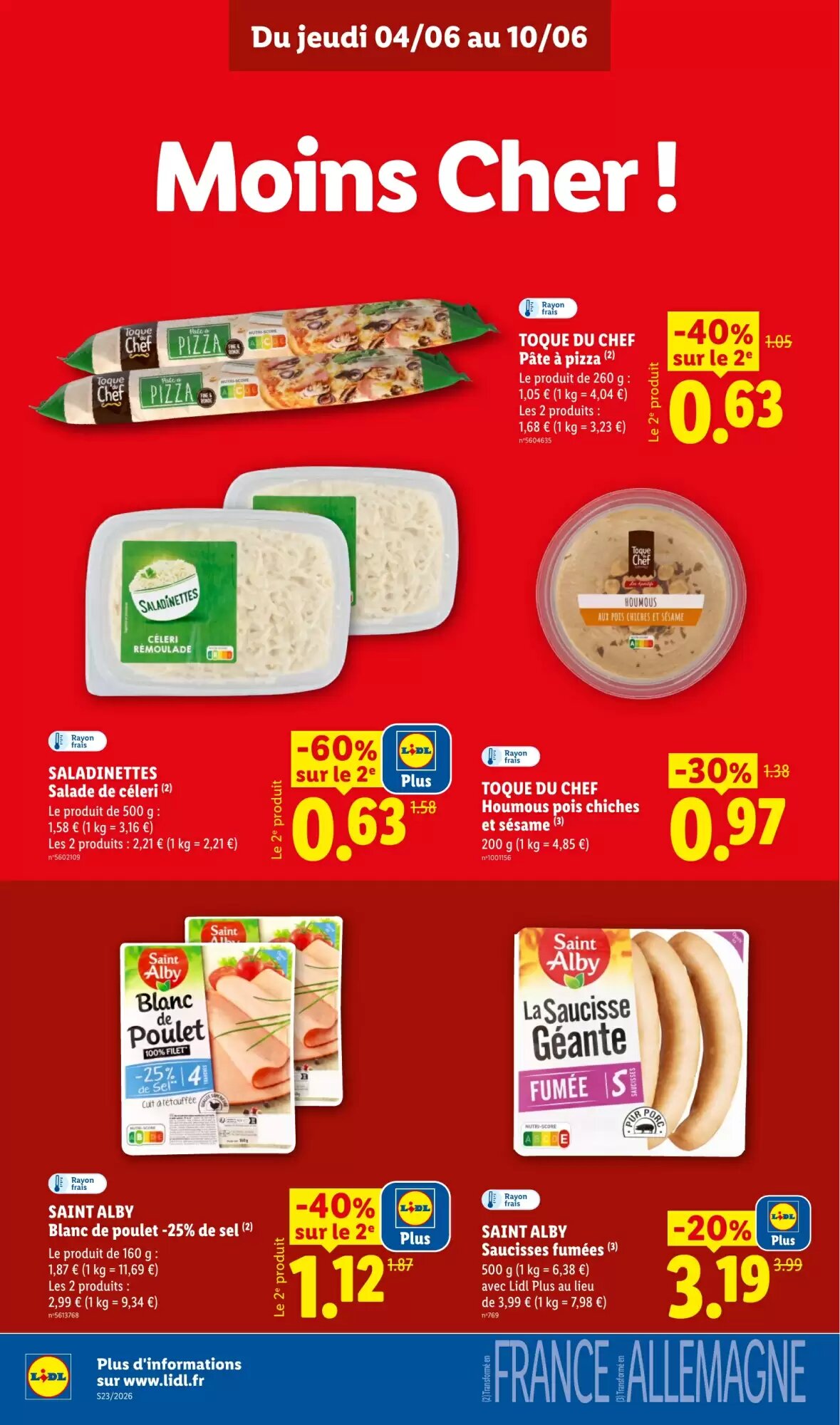 Prospectus promotionnel Lidl valable à partir du 04/06/2026 - Page 10.