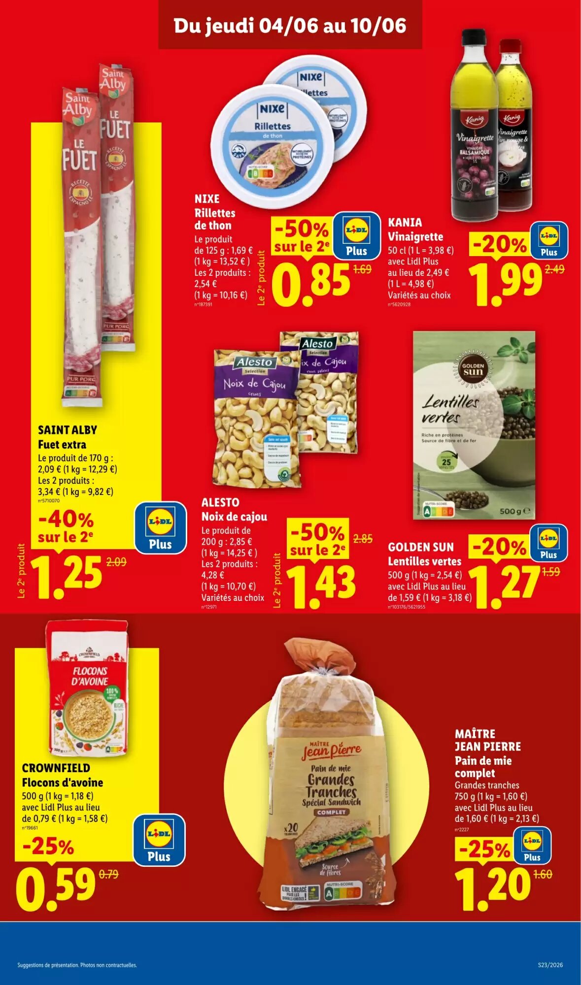 Prospectus promotionnel Lidl valable à partir du 04/06/2026 - Page 13.