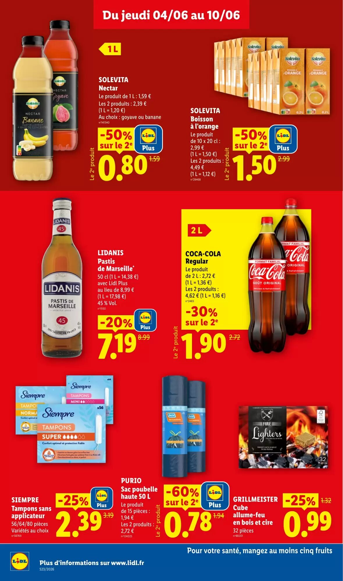 Prospectus promotionnel Lidl valable à partir du 04/06/2026 - Page 14.
