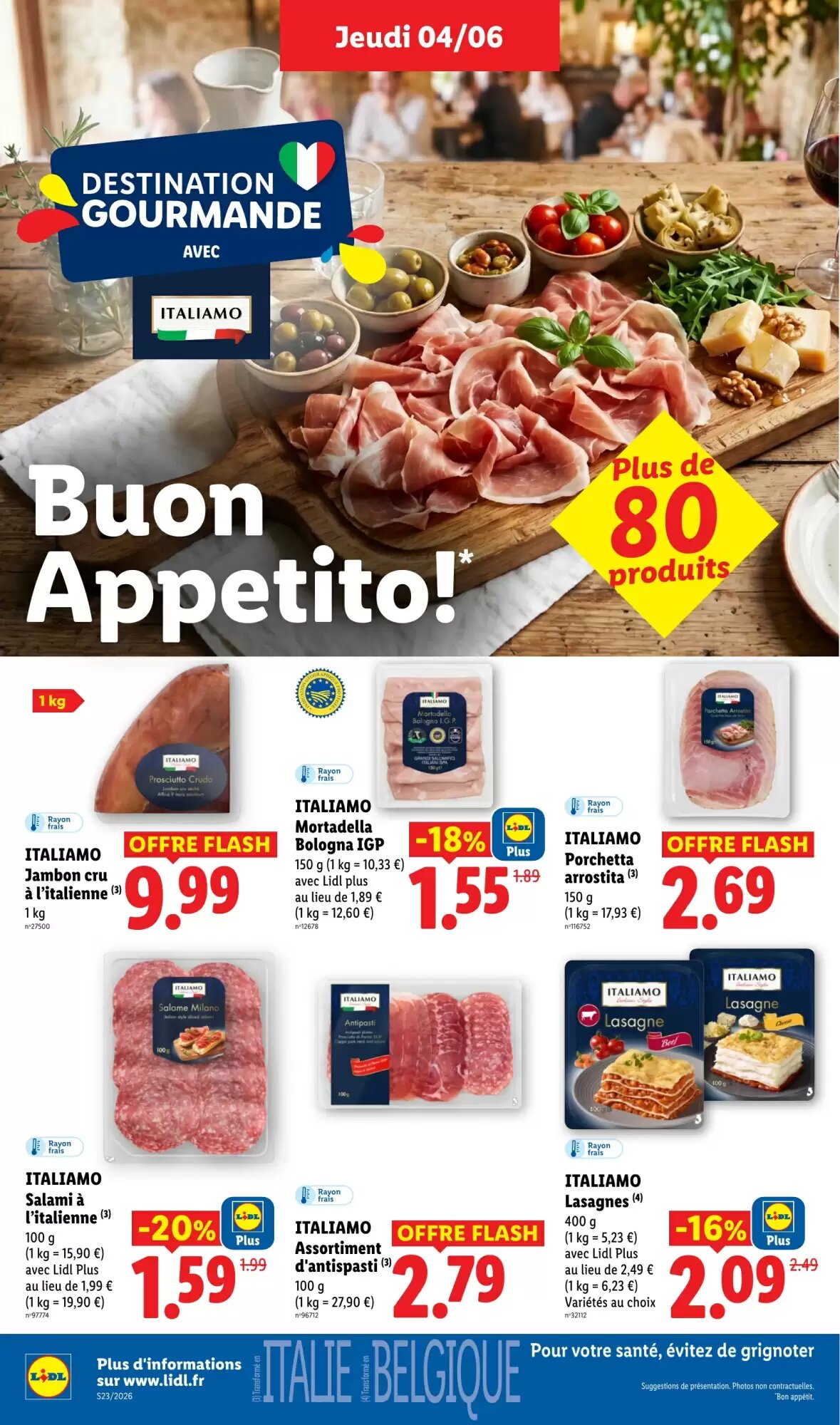 Prospectus promotionnel Lidl valable à partir du 04/06/2026 - Page 18.