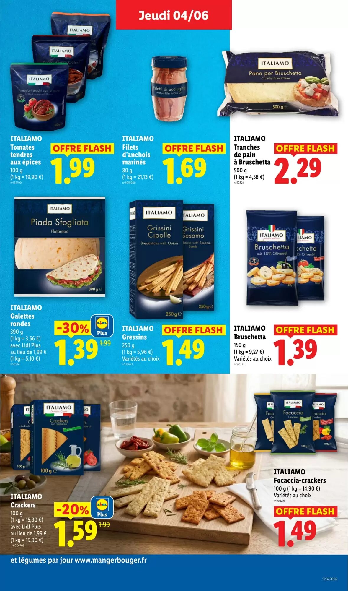 Prospectus promotionnel Lidl valable à partir du 04/06/2026 - Page 21.
