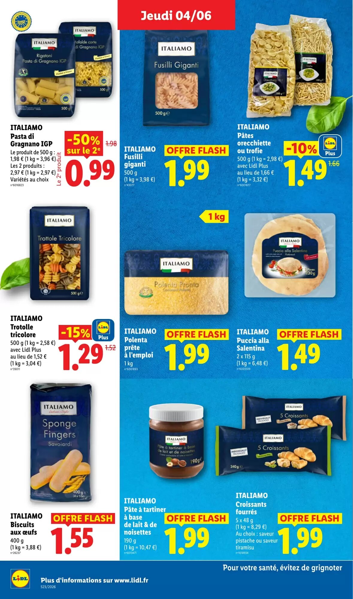 Prospectus promotionnel Lidl valable à partir du 04/06/2026 - Page 22.
