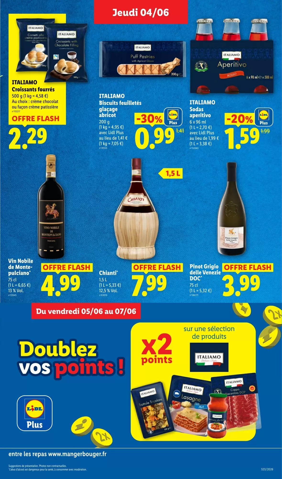 Prospectus promotionnel Lidl valable à partir du 04/06/2026 - Page 23.