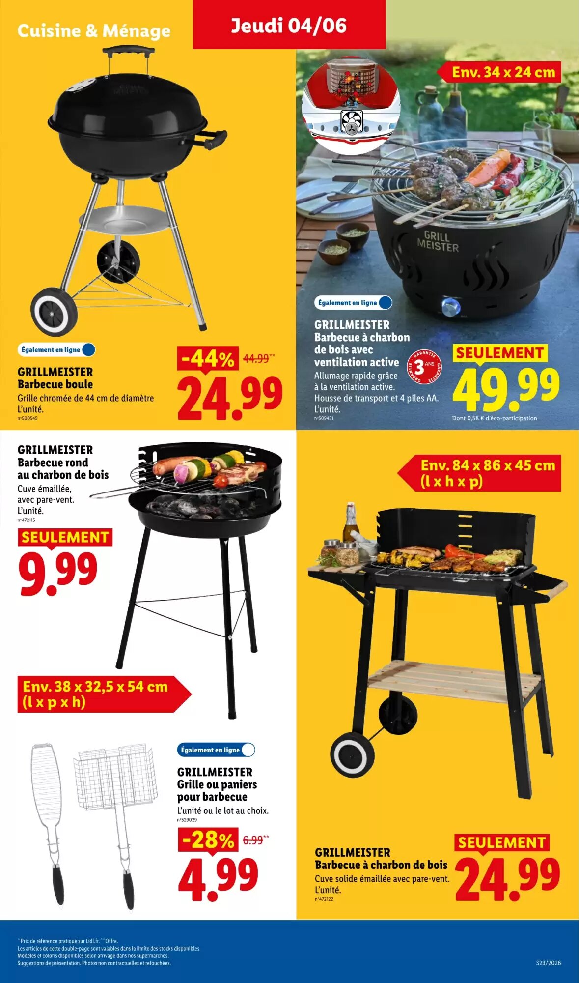 Prospectus promotionnel Lidl valable à partir du 04/06/2026 - Page 29.