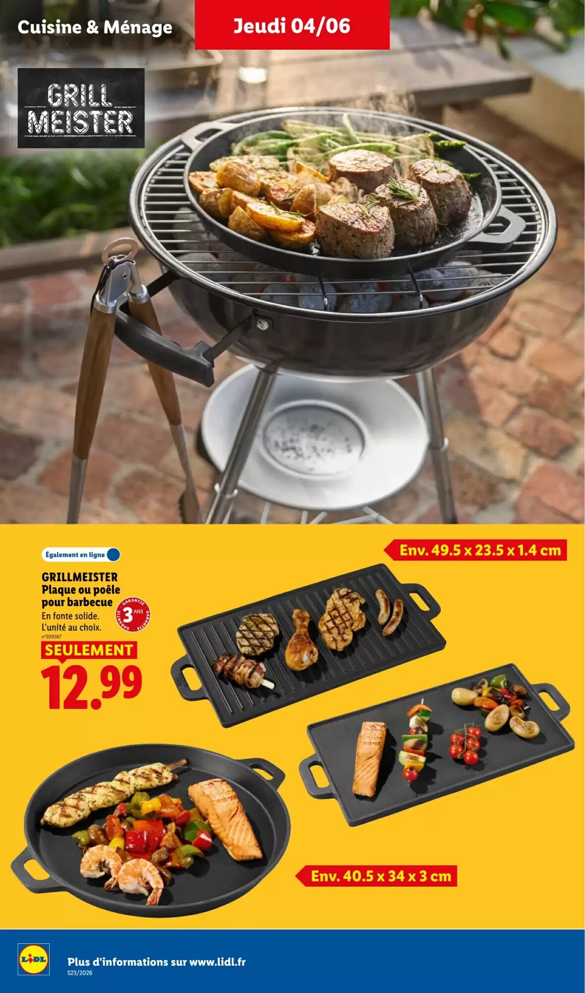 Prospectus promotionnel Lidl valable à partir du 04/06/2026 - Page 30.