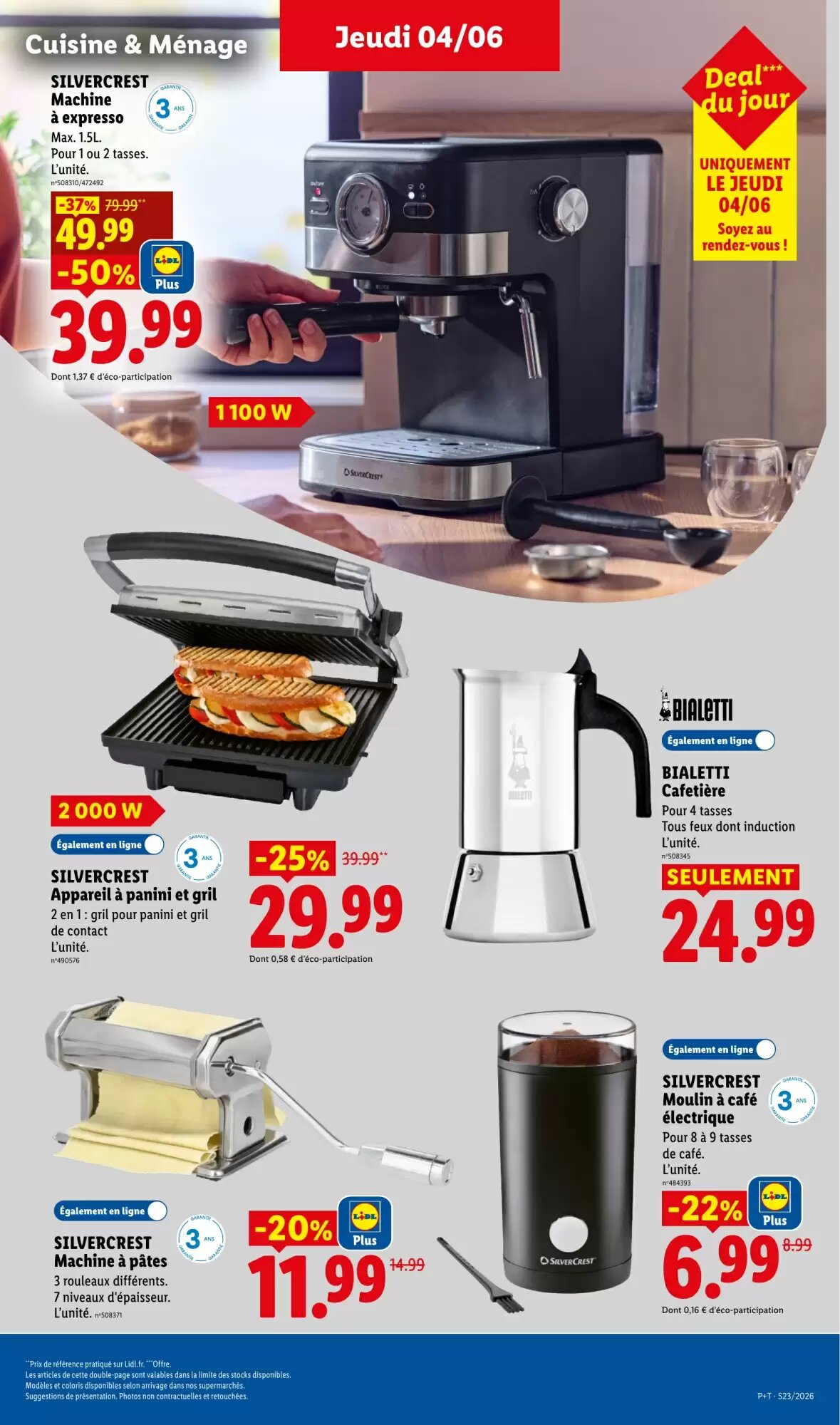 Prospectus promotionnel Lidl valable à partir du 04/06/2026 - Page 33.