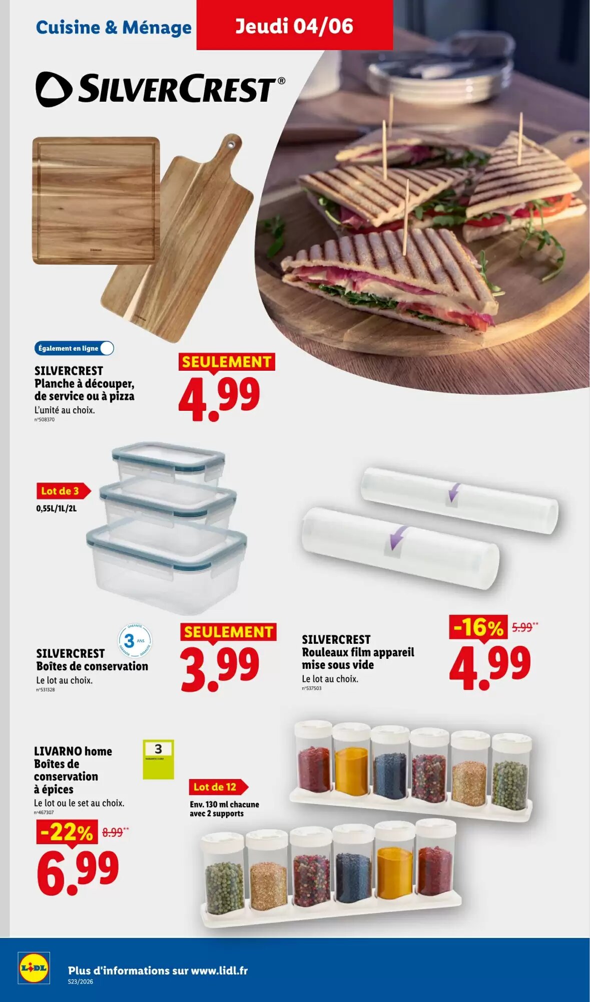 Prospectus promotionnel Lidl valable à partir du 04/06/2026 - Page 36.