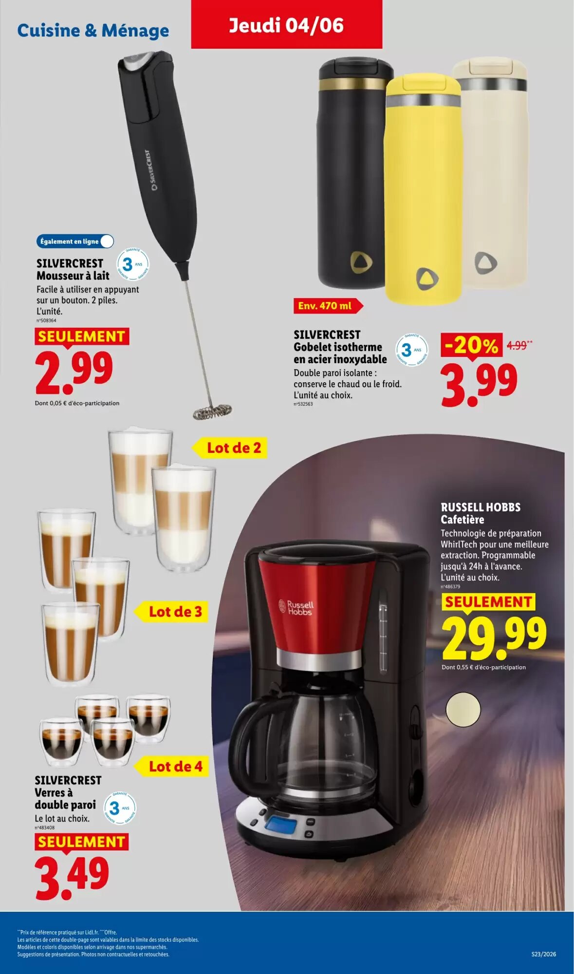Prospectus promotionnel Lidl valable à partir du 04/06/2026 - Page 37.