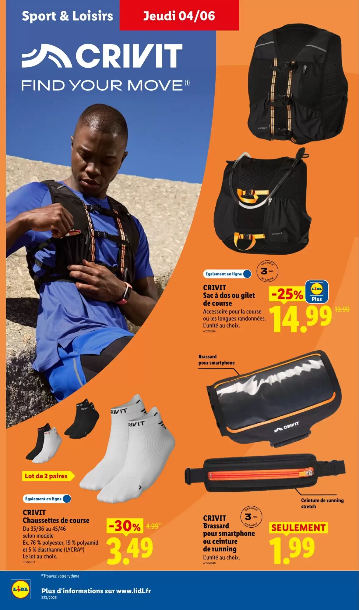 Prospectus promotionnel Lidl valable à partir du 04/06/2026 - Page 38.