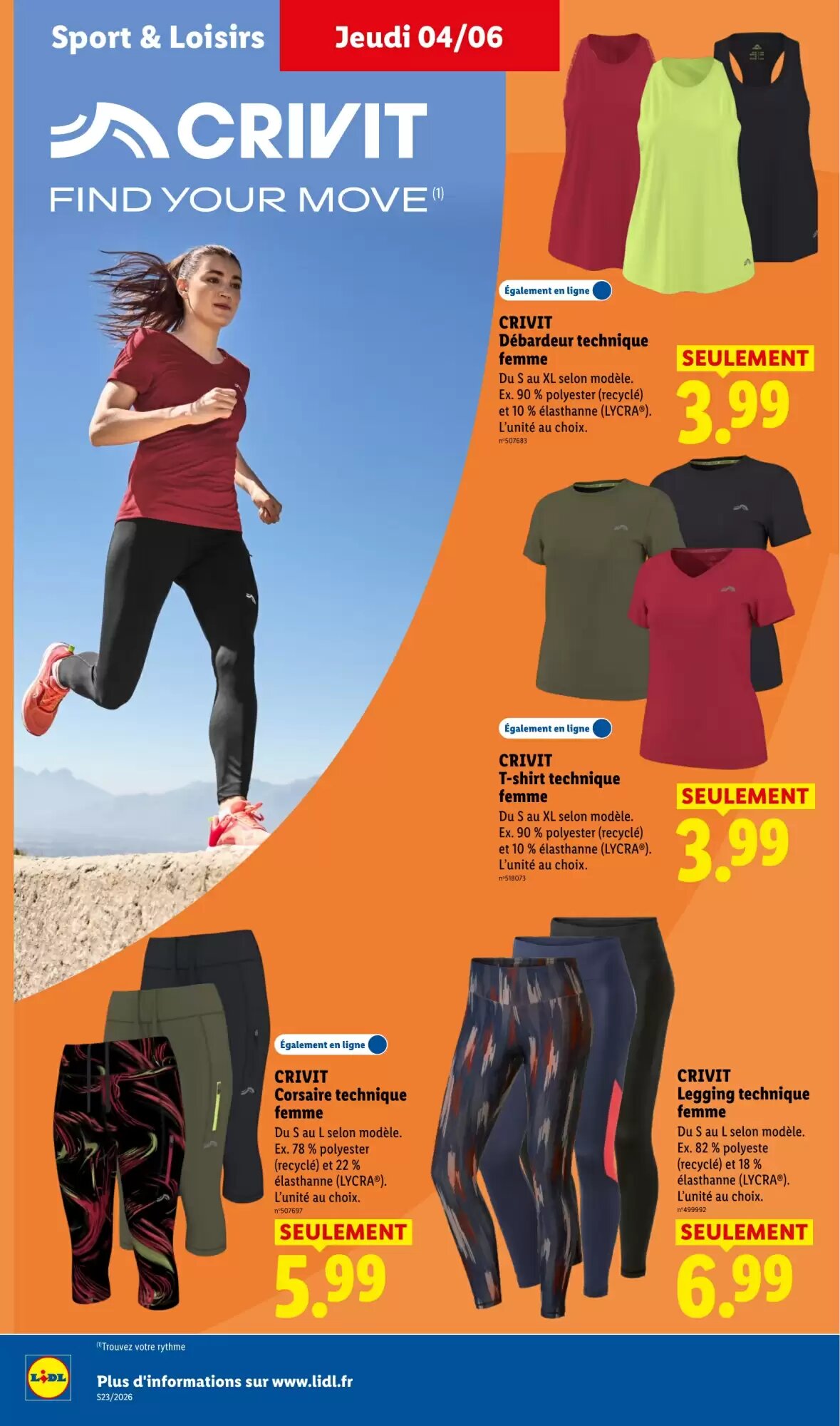 Prospectus promotionnel Lidl valable à partir du 04/06/2026 - Page 40.