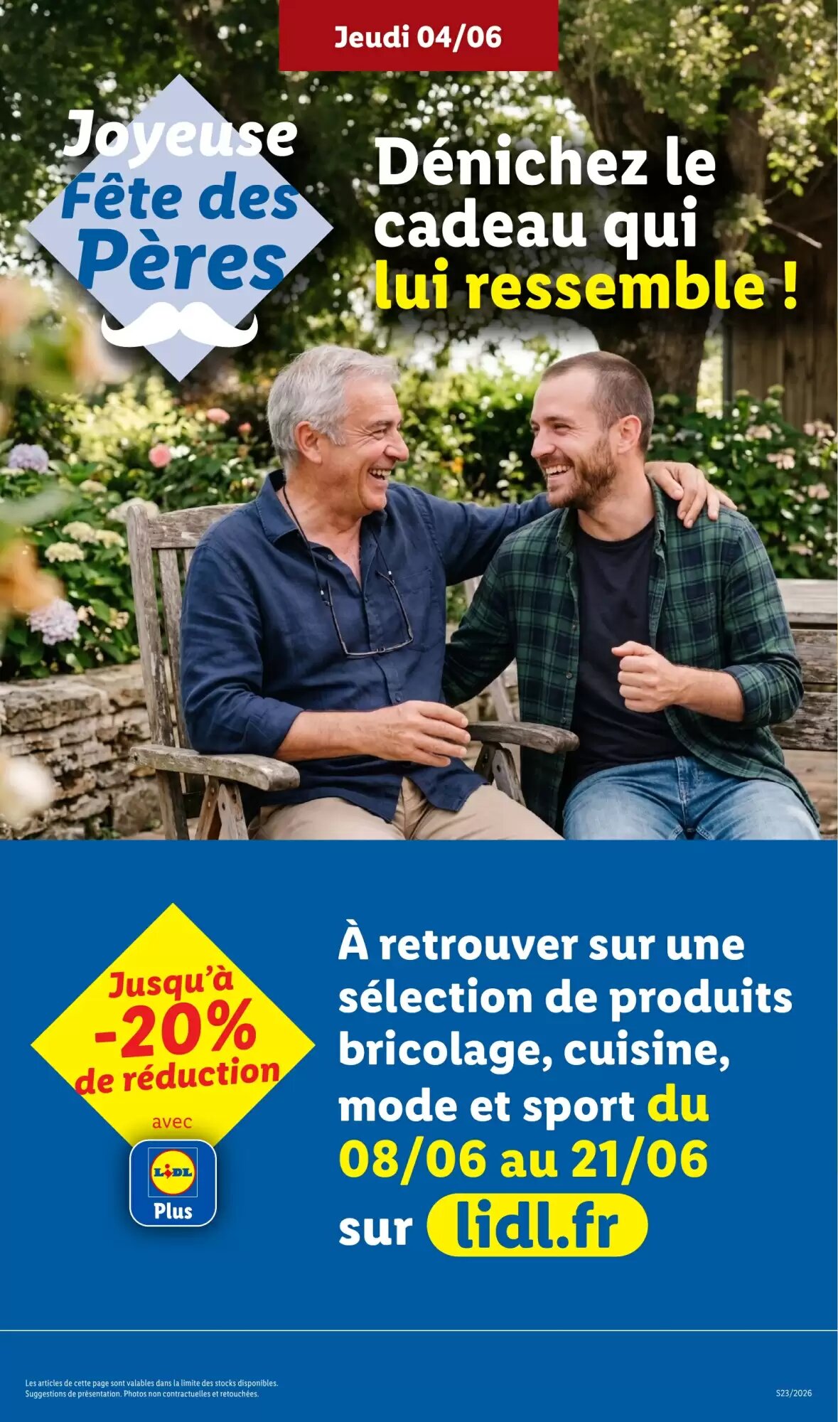 Prospectus promotionnel Lidl valable à partir du 04/06/2026 - Page 47.