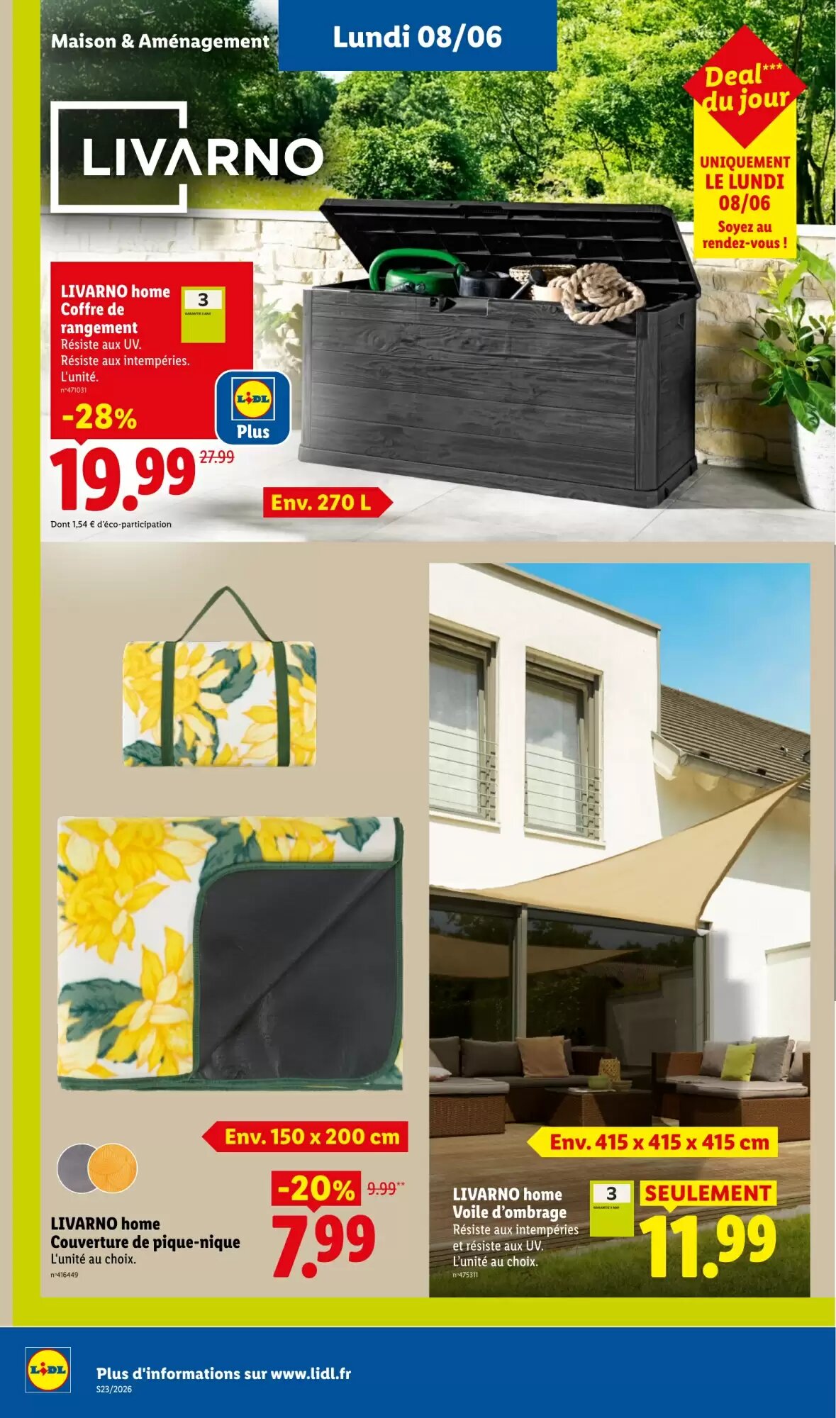 Prospectus promotionnel Lidl valable à partir du 04/06/2026 - Page 48.
