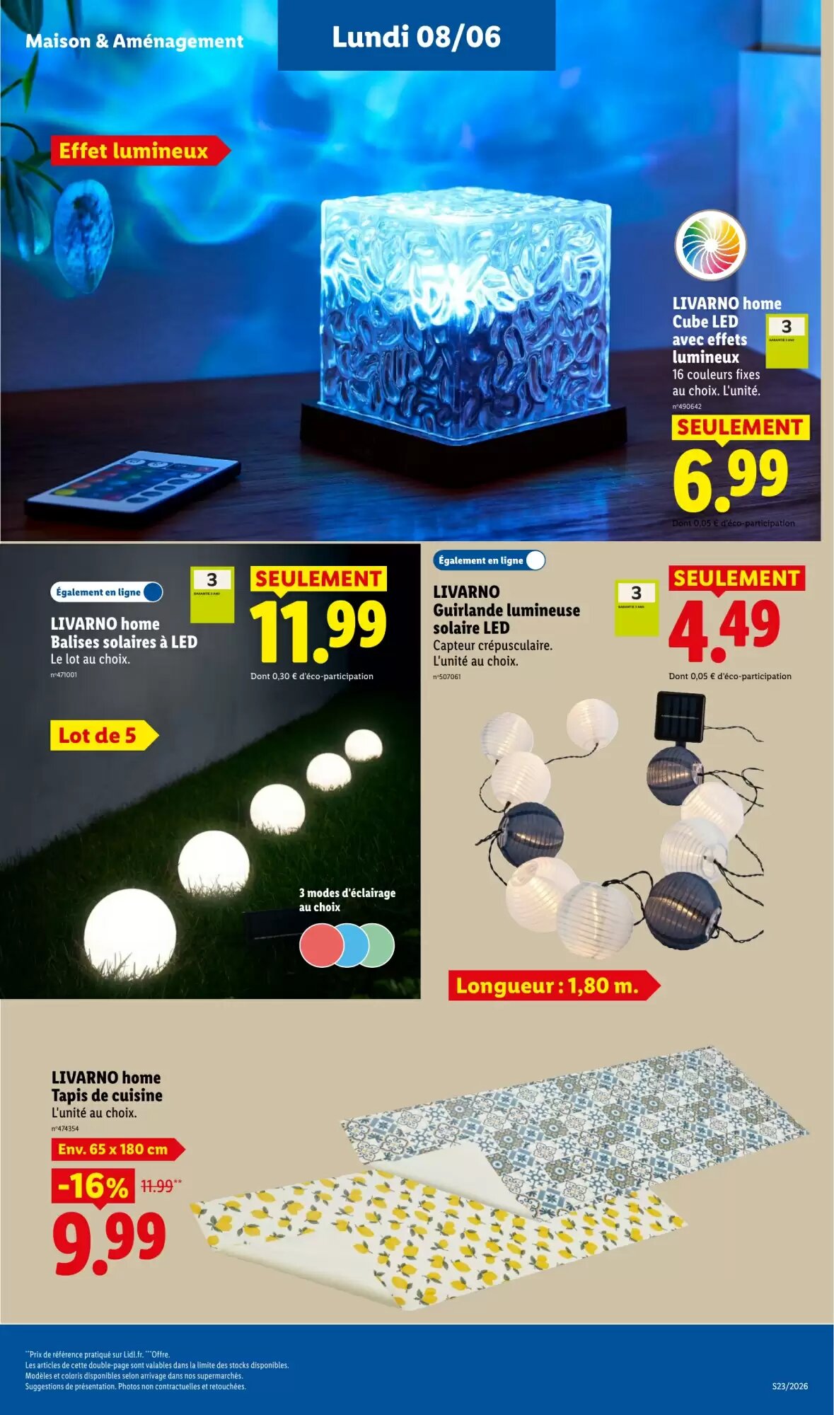 Prospectus promotionnel Lidl valable à partir du 04/06/2026 - Page 49.