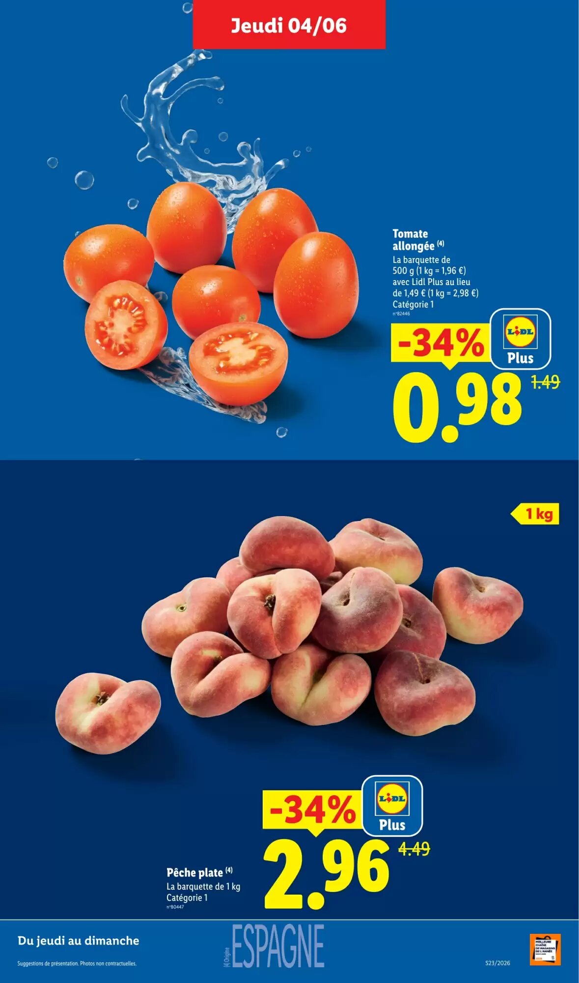 Prospectus promotionnel Lidl valable à partir du 04/06/2026 - Page 5.