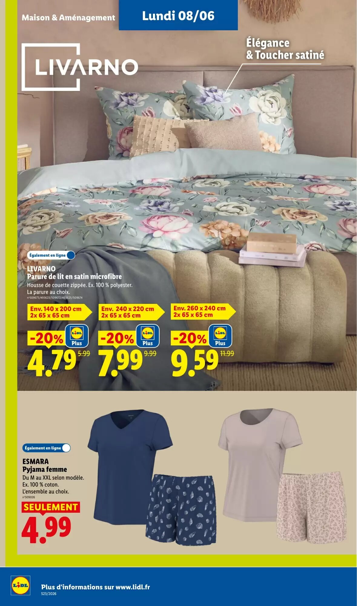 Prospectus promotionnel Lidl valable à partir du 04/06/2026 - Page 50.