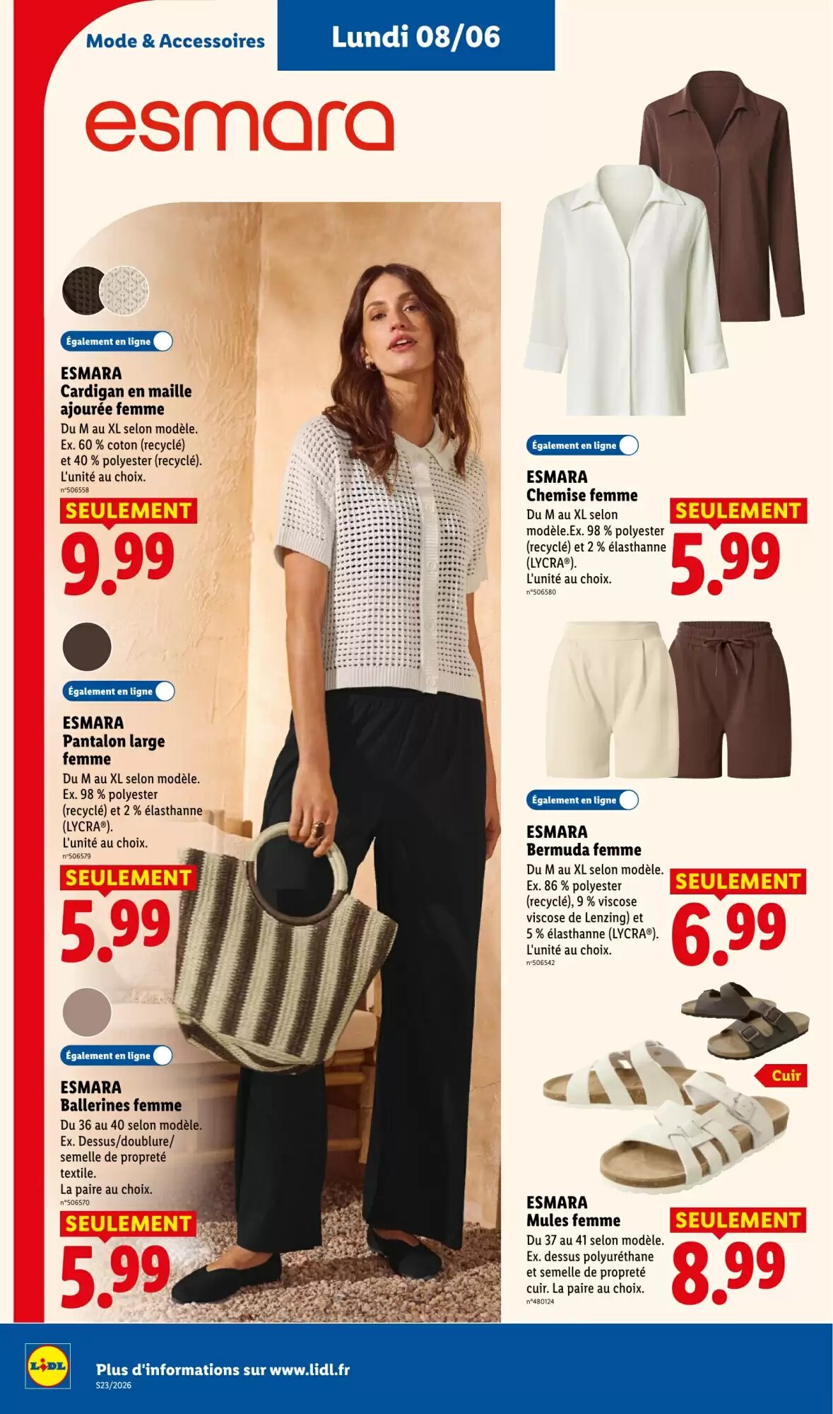 Prospectus promotionnel Lidl valable à partir du 04/06/2026 - Page 52.
