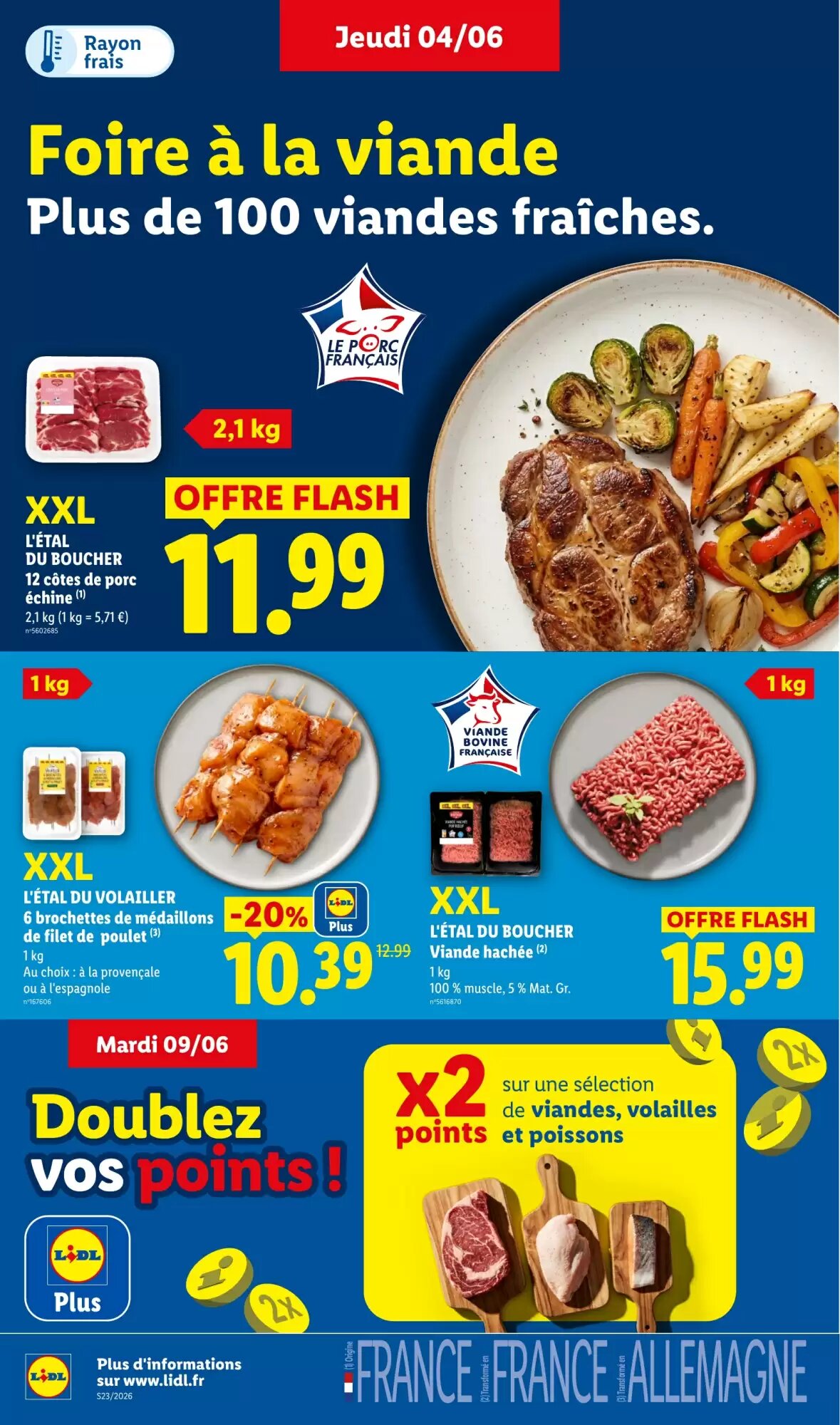 Prospectus promotionnel Lidl valable à partir du 04/06/2026 - Page 6.