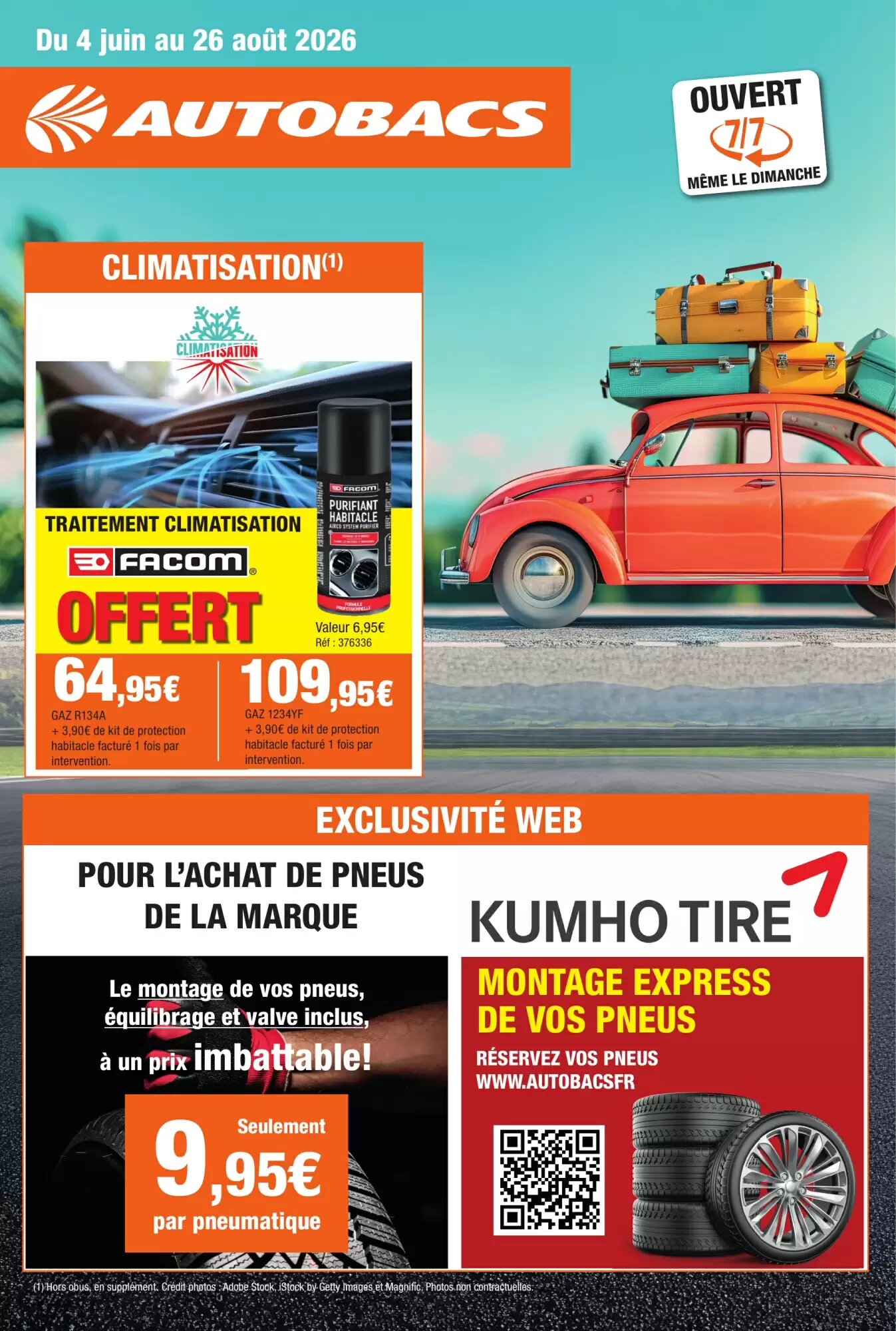 Prospectus promotionnel Autobacs valable à partir du 04/06/2026 - Page 1.