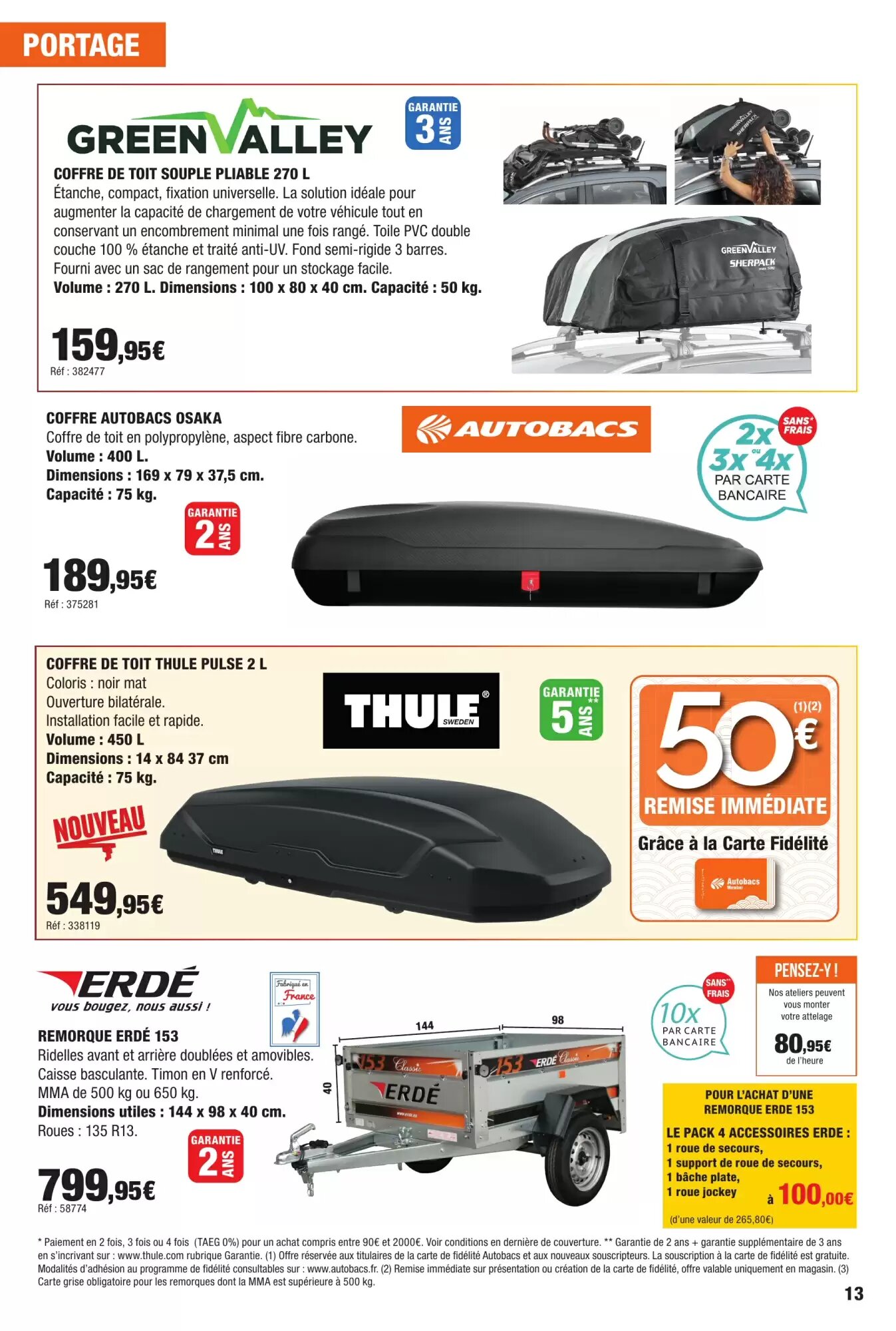 Prospectus promotionnel Autobacs valable à partir du 04/06/2026 - Page 13.