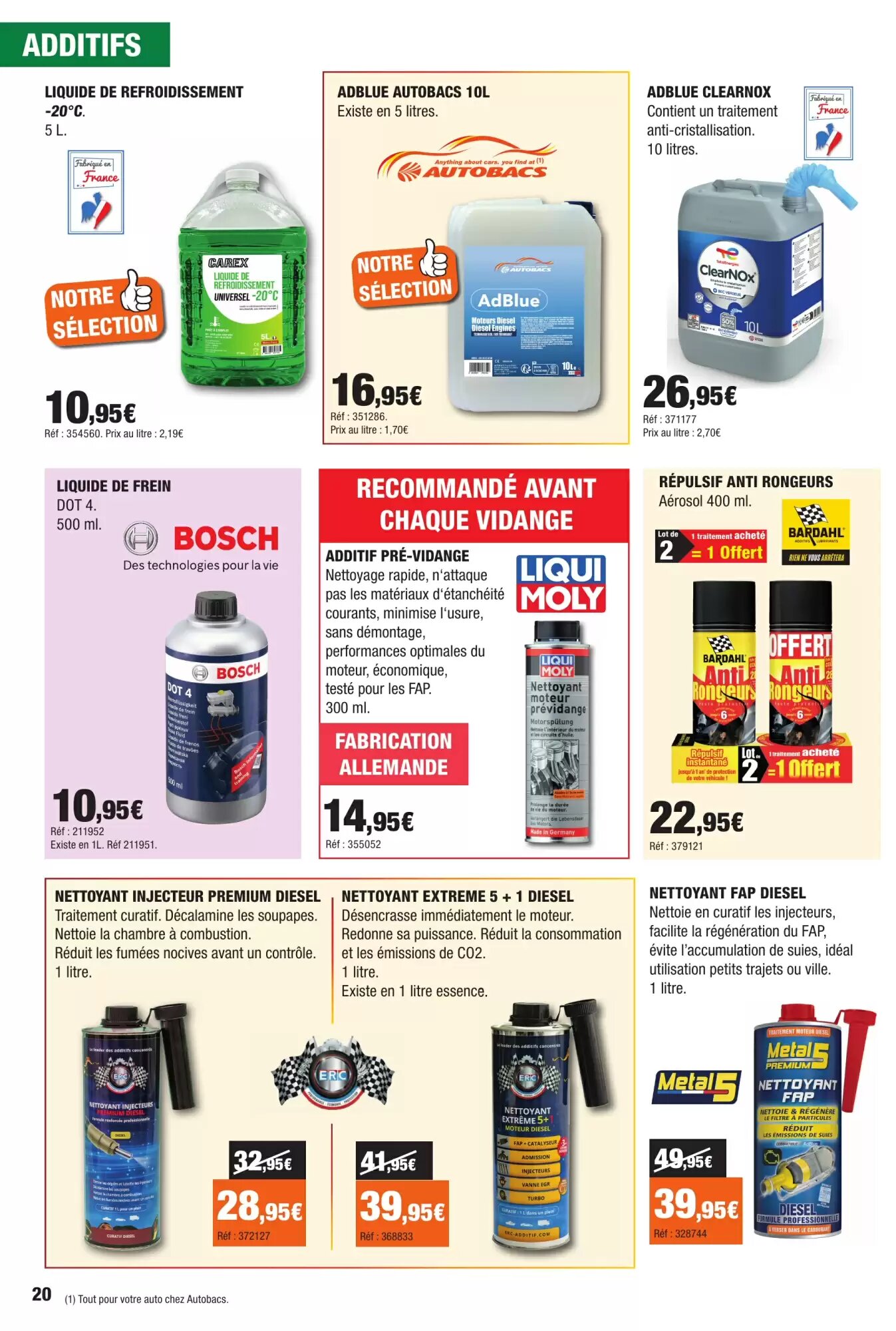Prospectus promotionnel Autobacs valable à partir du 04/06/2026 - Page 20.