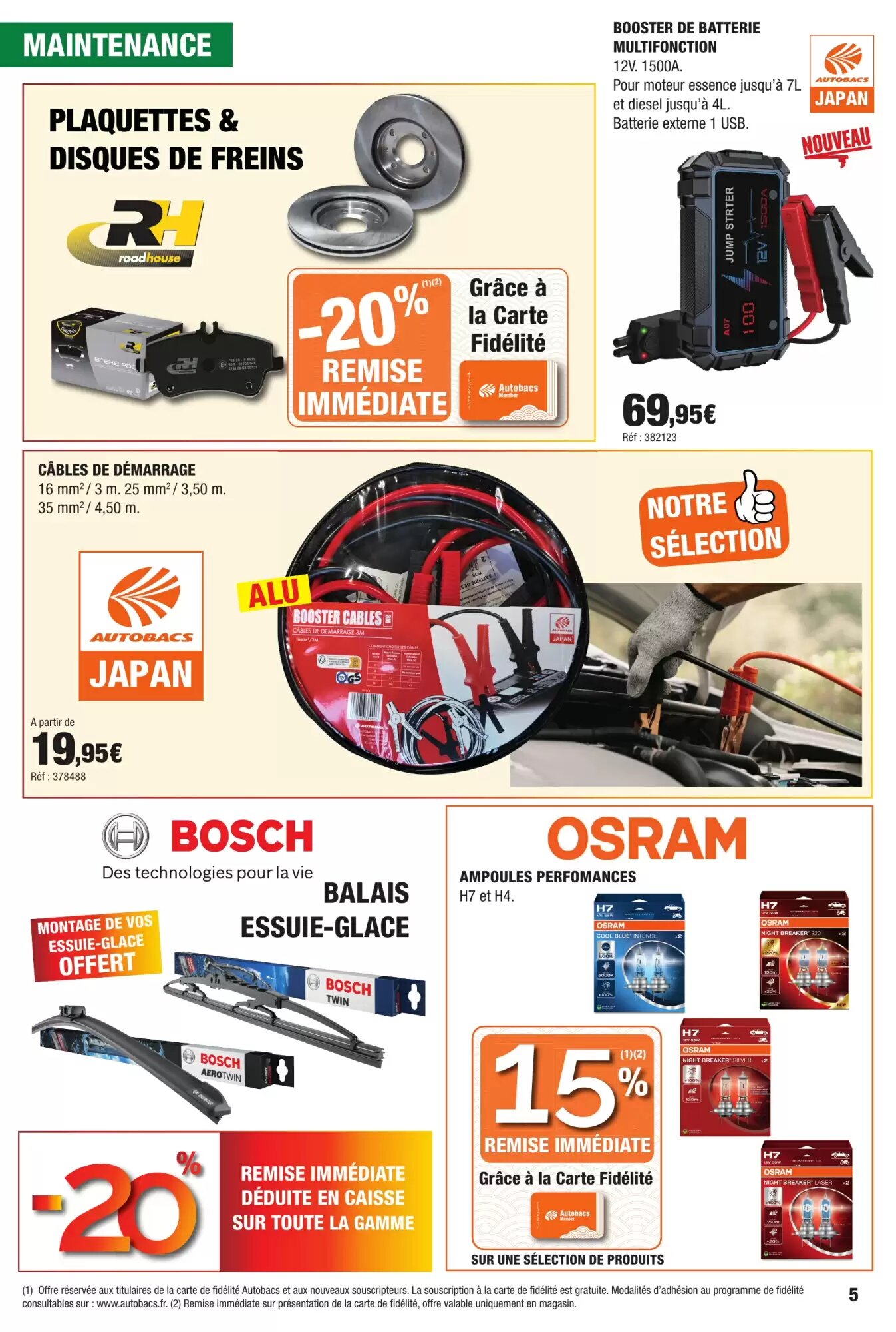Prospectus promotionnel Autobacs valable à partir du 04/06/2026 - Page 5.