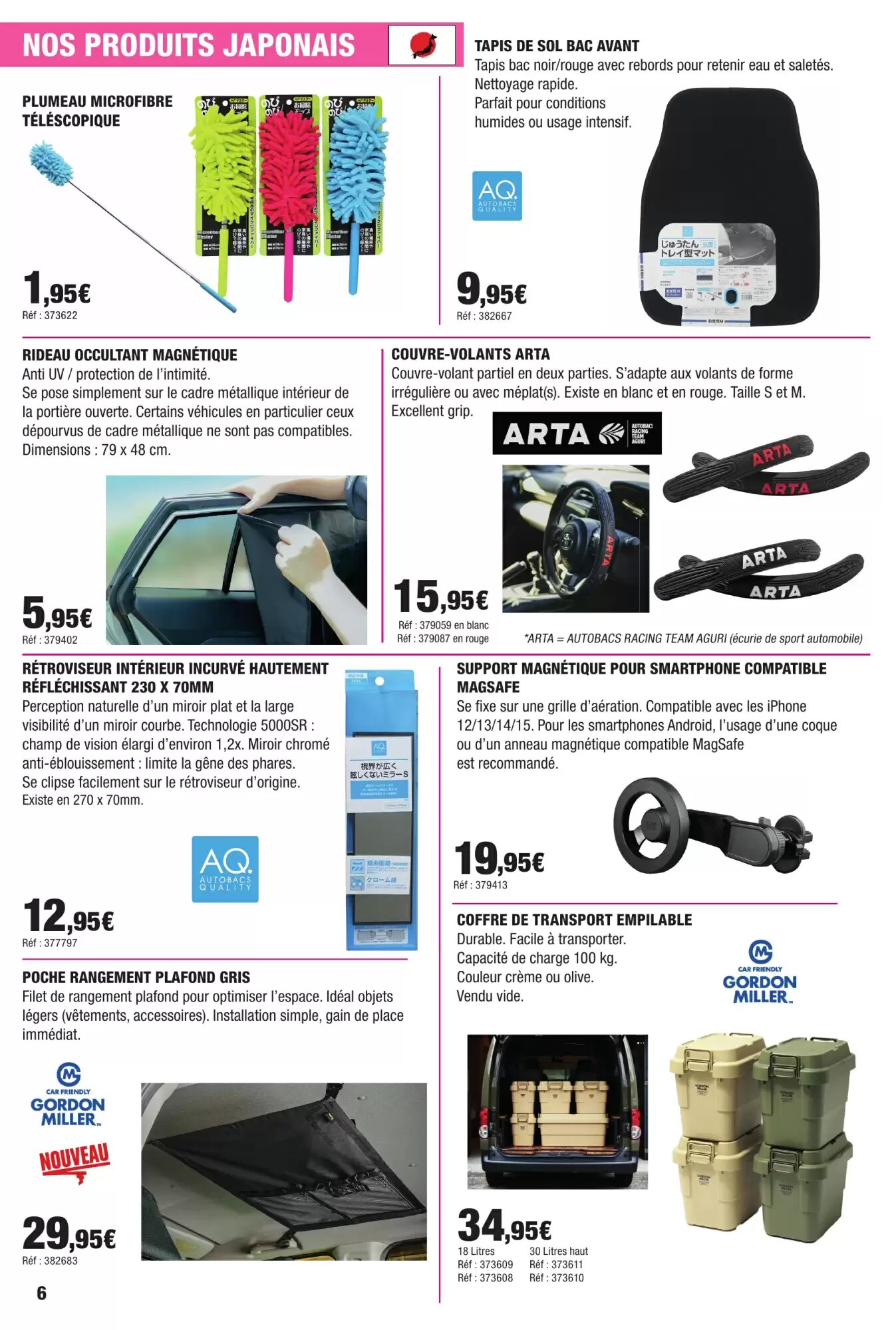 Prospectus promotionnel Autobacs valable à partir du 04/06/2026 - Page 6.