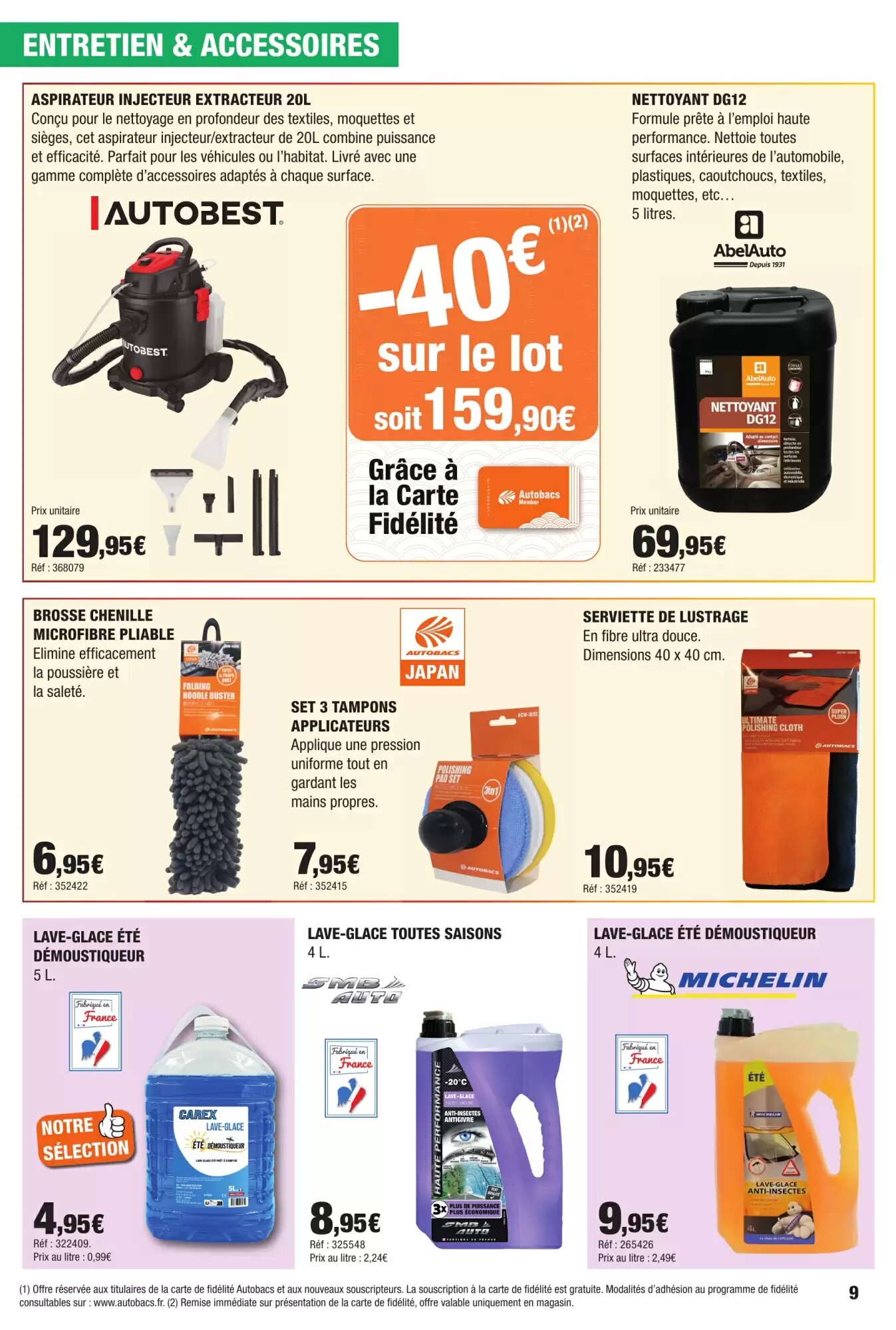 Prospectus promotionnel Autobacs valable à partir du 04/06/2026 - Page 9.