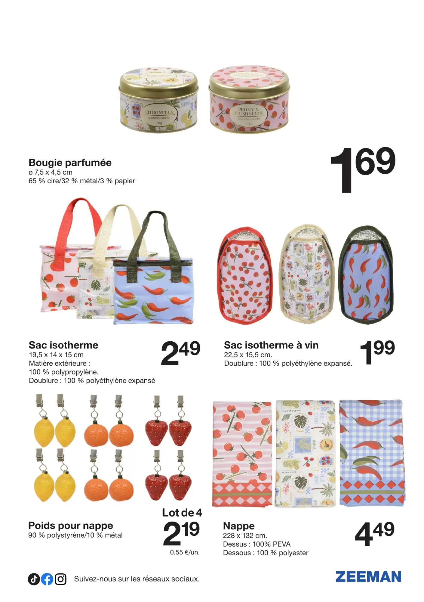 Prospectus promotionnel Zeeman valable à partir du 05/06/2026 - Page 7.