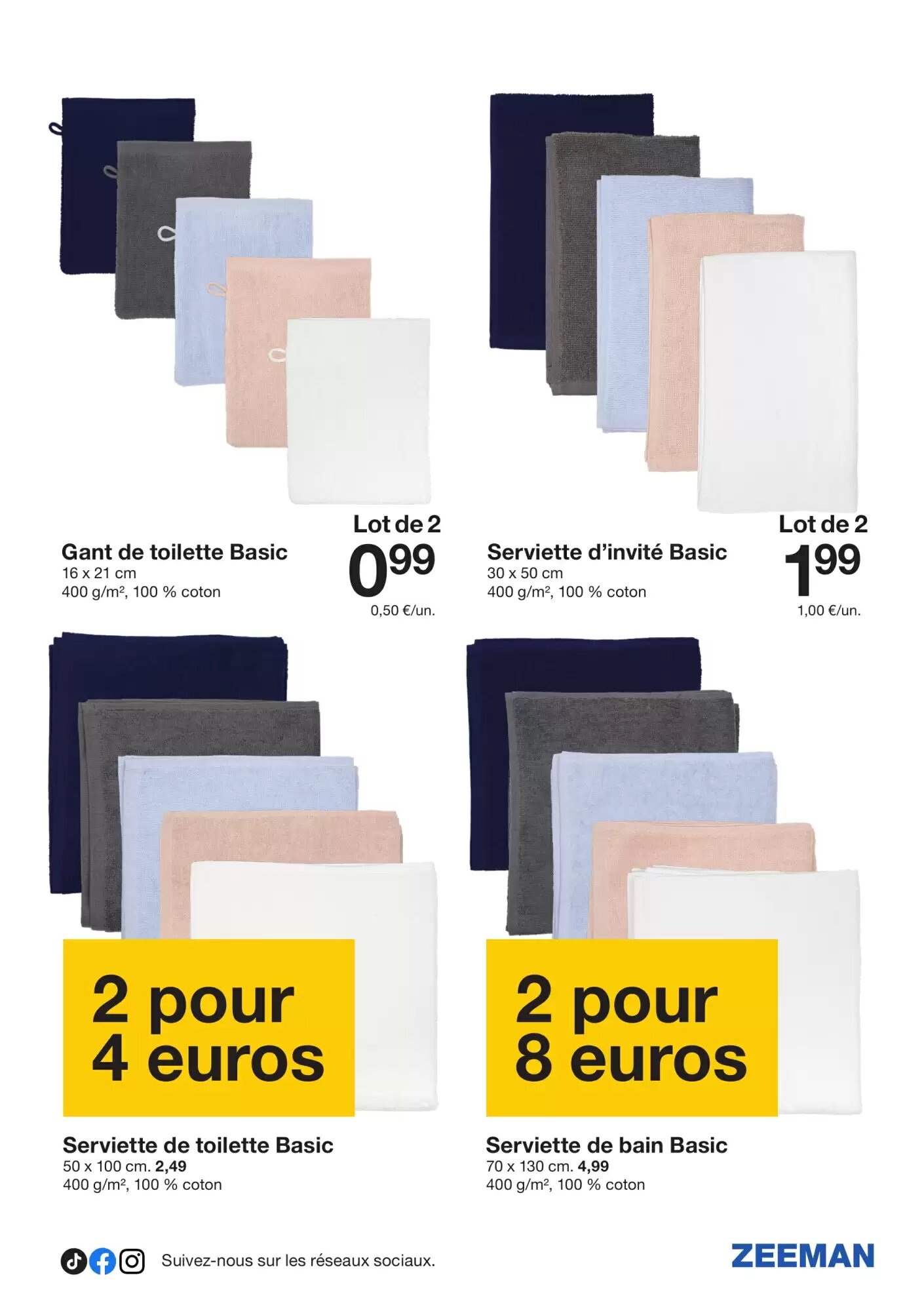 Prospectus promotionnel Zeeman valable à partir du 05/06/2026 - Page 9.
