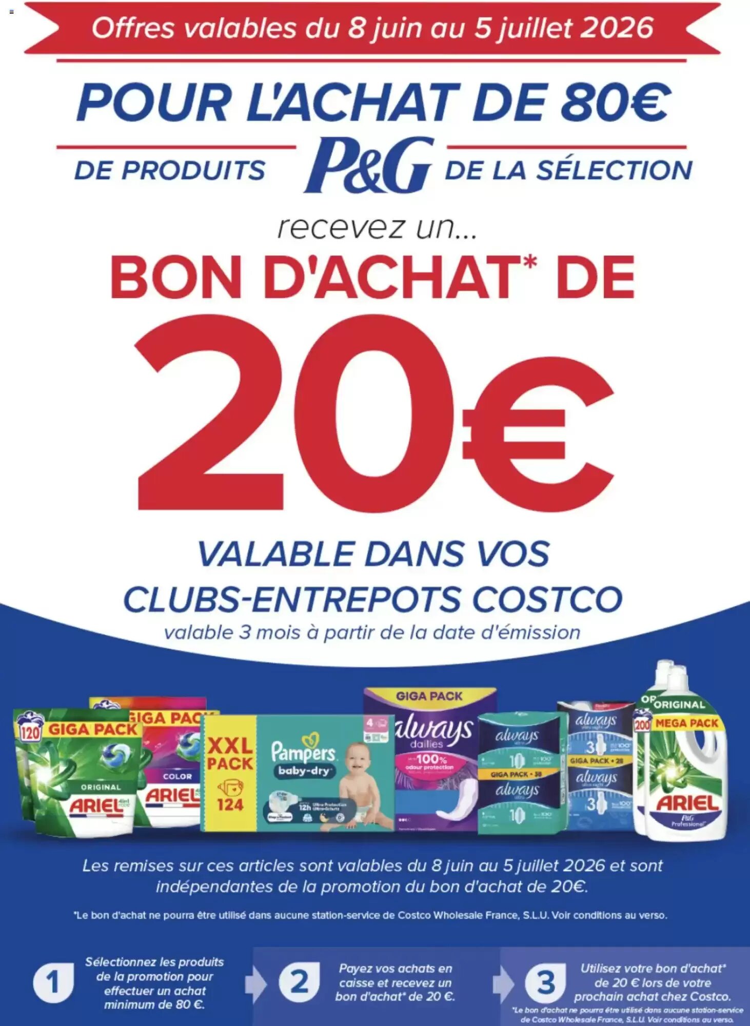 Prospectus promotionnel Costco valable à partir du 08/06/2026 - Page 1.