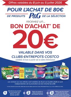 Prospectus promotionnel Costco valable à partir du 08/06/2026