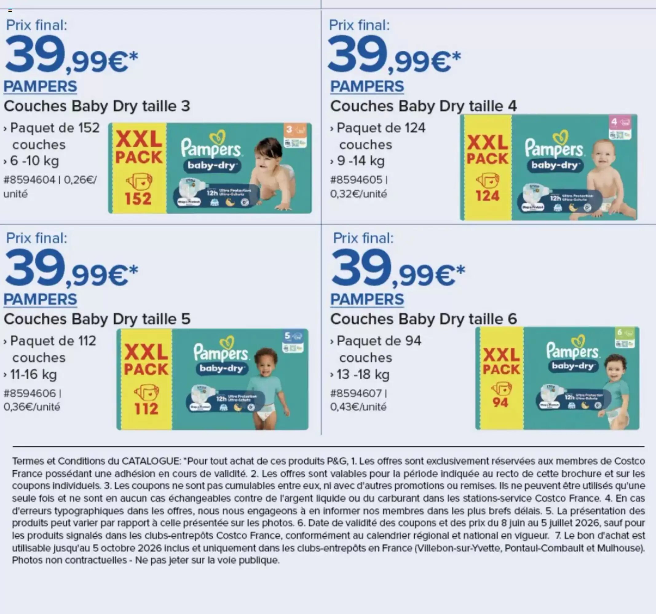 Prospectus promotionnel Costco valable à partir du 08/06/2026 - Page 4.