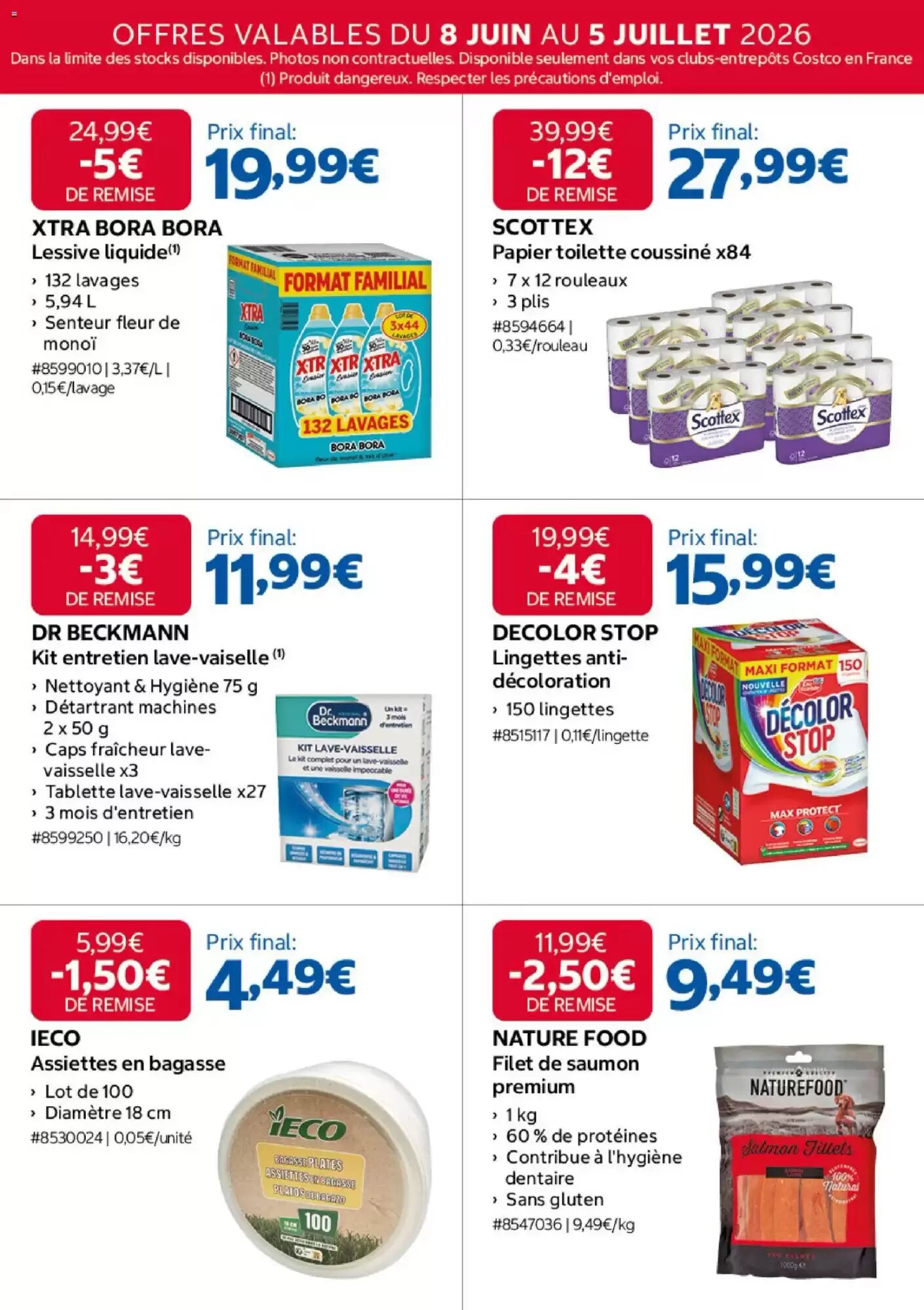 Prospectus promotionnel Costco valable à partir du 08/06/2026 - Page 10.