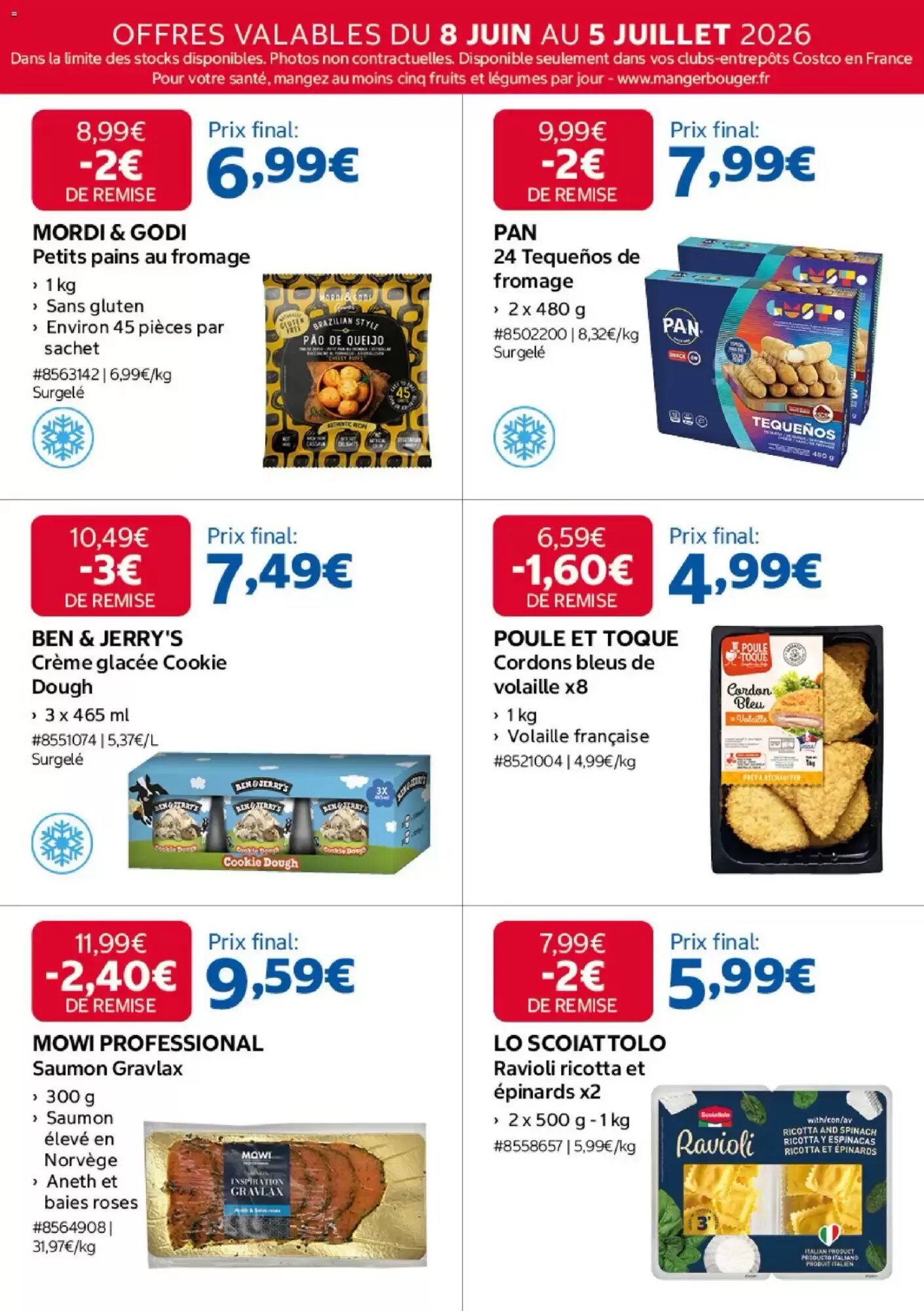 Prospectus promotionnel Costco valable à partir du 08/06/2026 - Page 12.