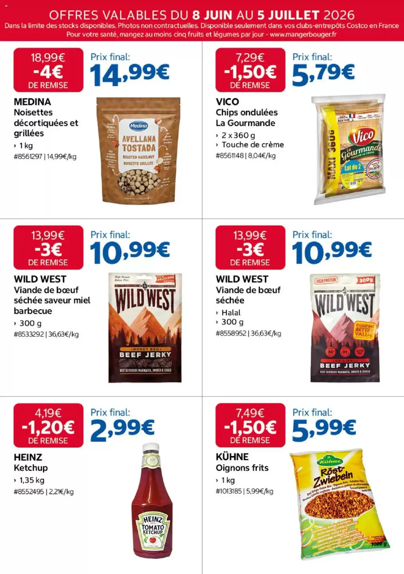 Prospectus promotionnel Costco valable à partir du 08/06/2026 - Page 14.