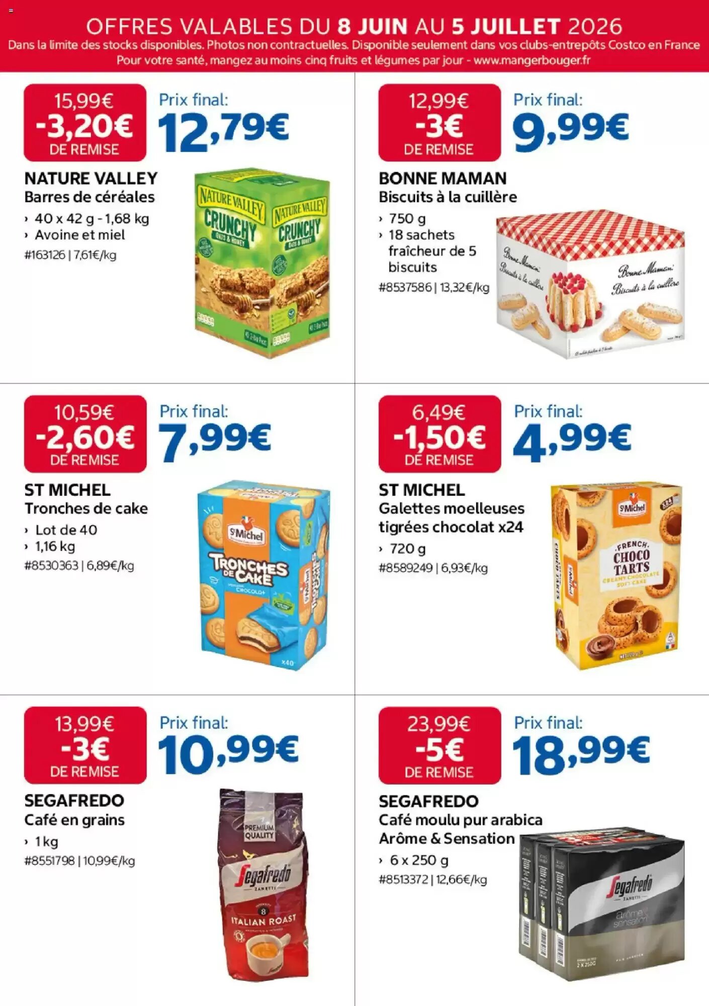 Prospectus promotionnel Costco valable à partir du 08/06/2026 - Page 15.