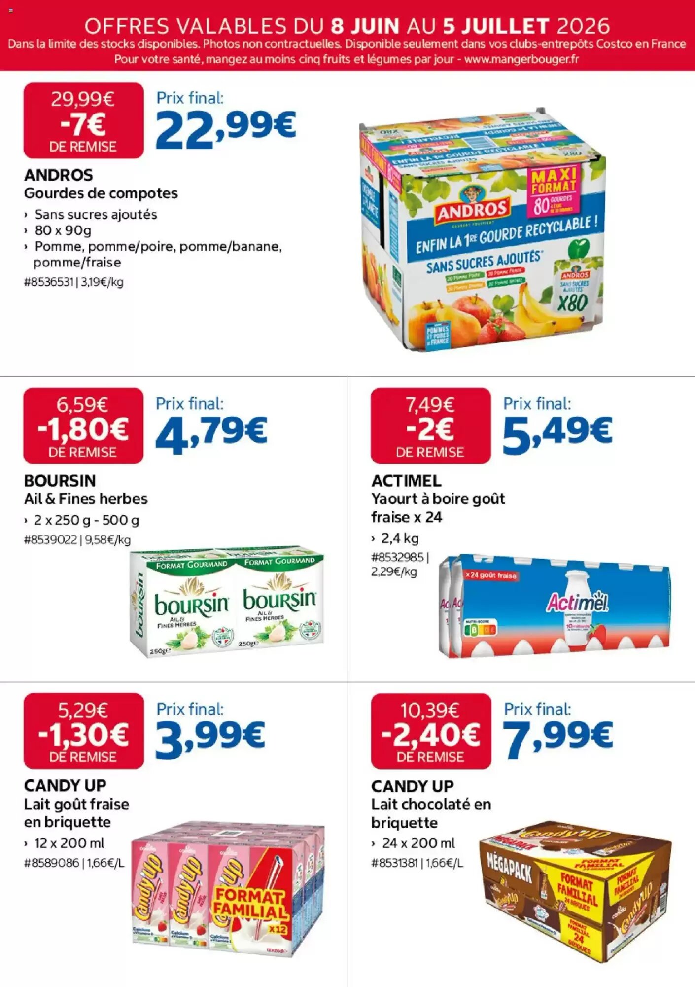 Prospectus promotionnel Costco valable à partir du 08/06/2026 - Page 17.